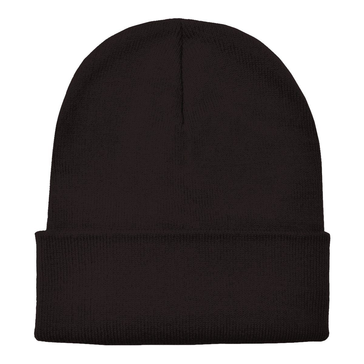 DonDon Beanie Mütze Beanie (Packung, 1-St) Wintermütze, klassisches Design, mit Krempe