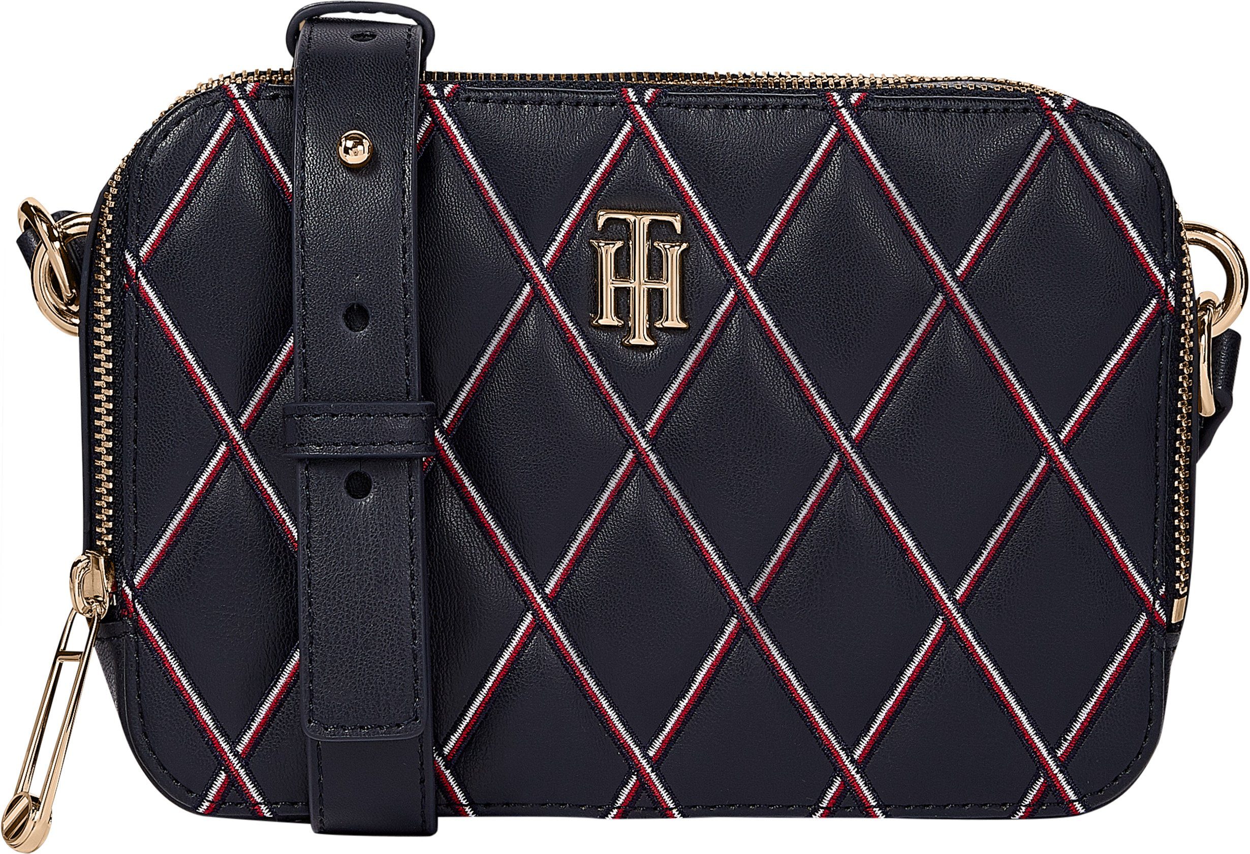 Tommy Hilfiger Mini Bag »TH ELEMENT CAMERA BAG QUILT«, mit Allover Print online kaufen OTTO