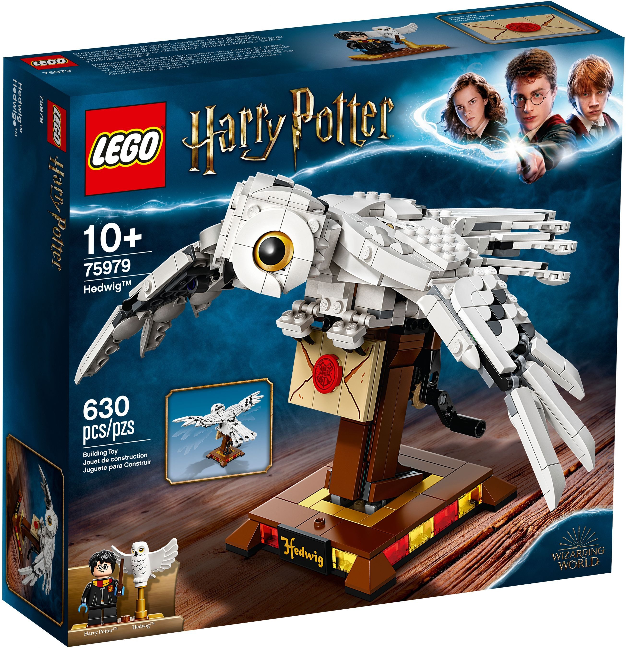 LEGO® LEGO® Harry Potter 75979 Hedwig Konstruktionsspielsteine, (630 St) günstig online kaufen
