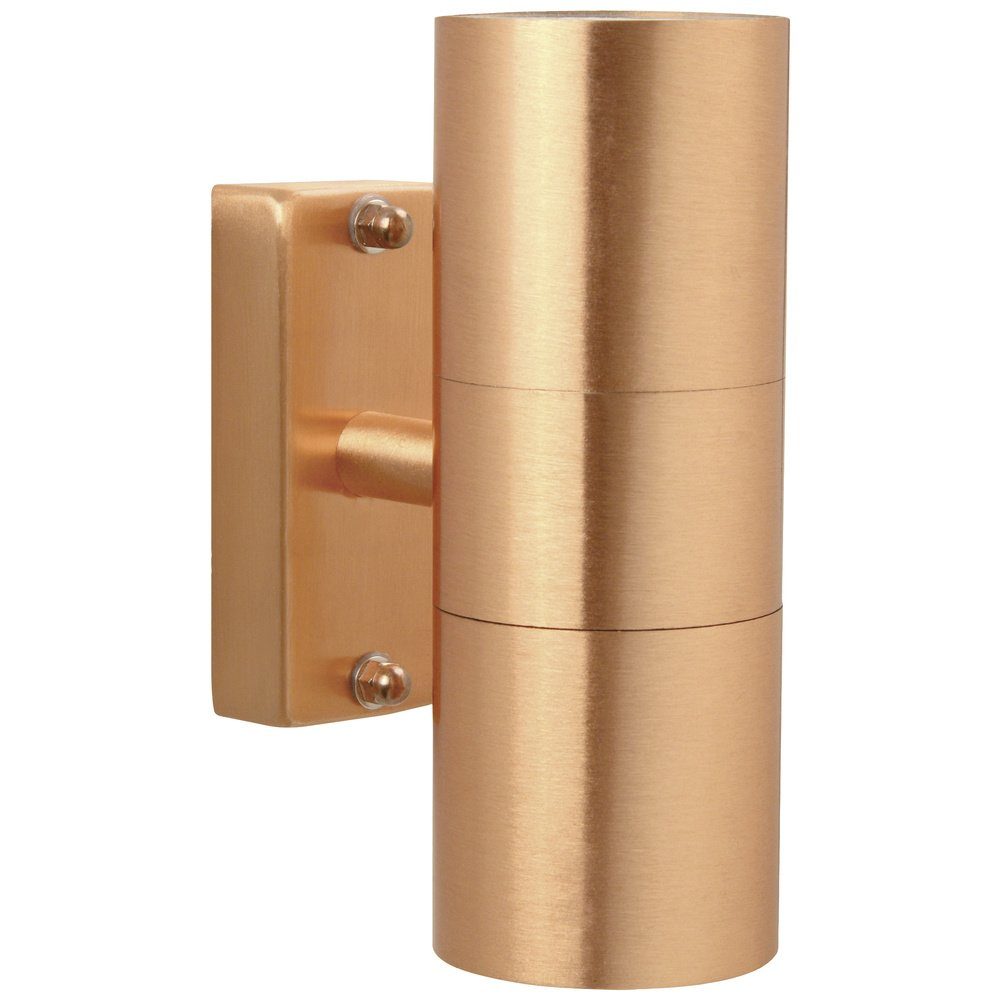 Nordlux Außen-Wandleuchte Nordlux Tin 21279930 Außenwandleuchte GU10 Kupfer