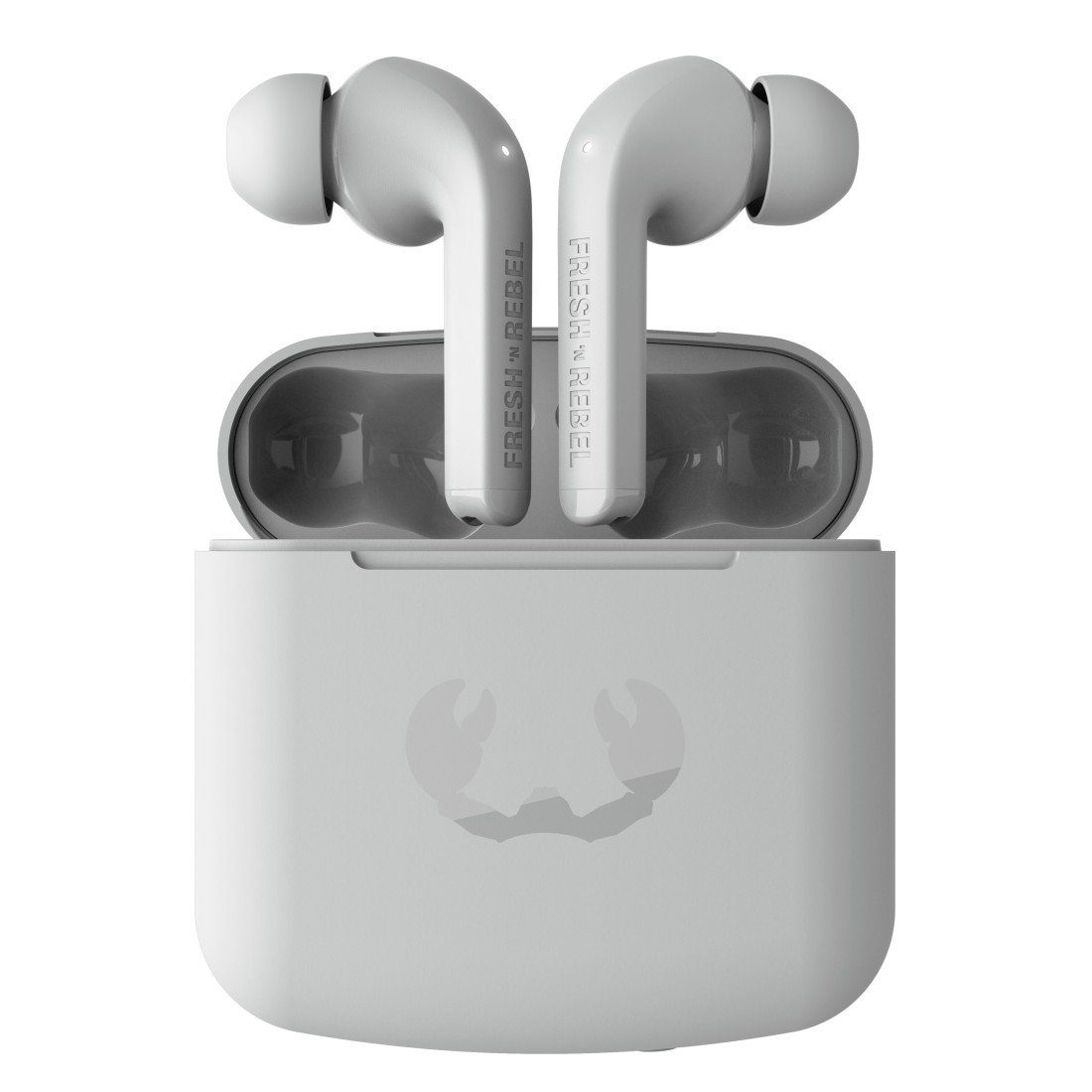 Fresh´n Rebel TWINS 1 TIP TWS wireless In-Ear-Kopfhörer (LED  Ladestandsanzeige, True Wireless, Google Assistant, Siri), die Ladebox kann  die Ohrhörer 4-mal aufladen