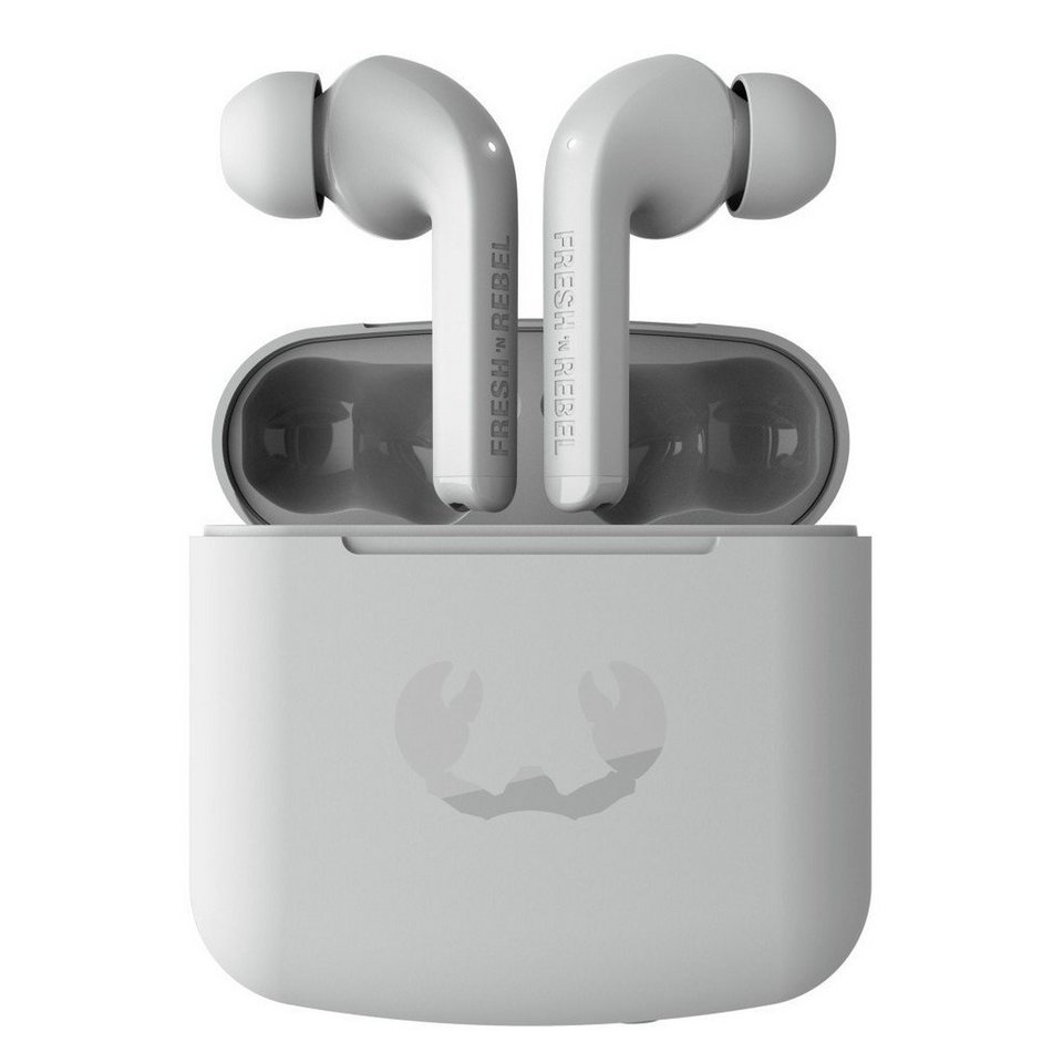 Fresh´n Rebel TWINS 1 TIP TWS wireless In-Ear-Kopfhörer (LED  Ladestandsanzeige, True Wireless, Google Assistant, Siri), die Ladebox kann  die Ohrhörer 4-mal aufladen