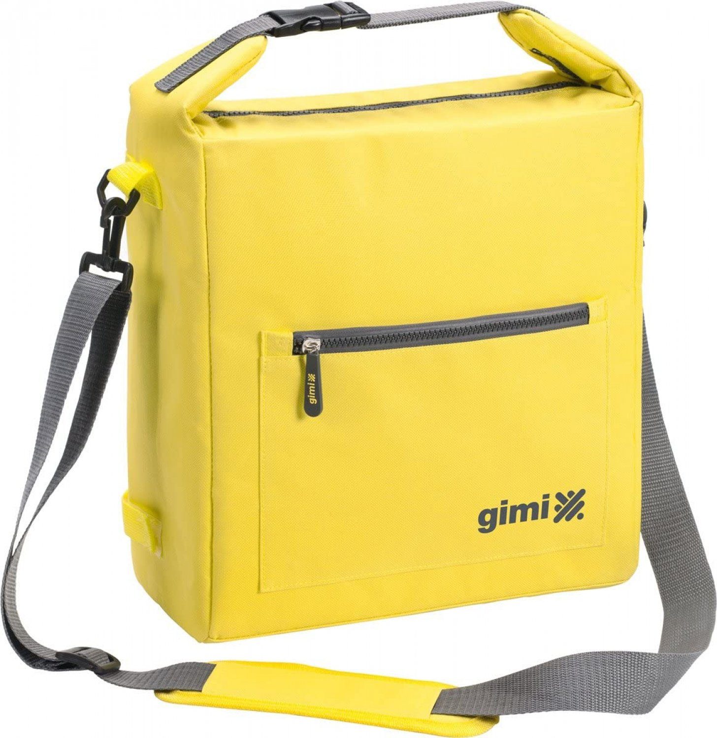Gimi Lunchbox Gimi Kühltasche Thermo Bag, für warme Speisen kalte Speisen Büro Picknick - GELB, 13 Liter, Ethylen-Vinylacetat