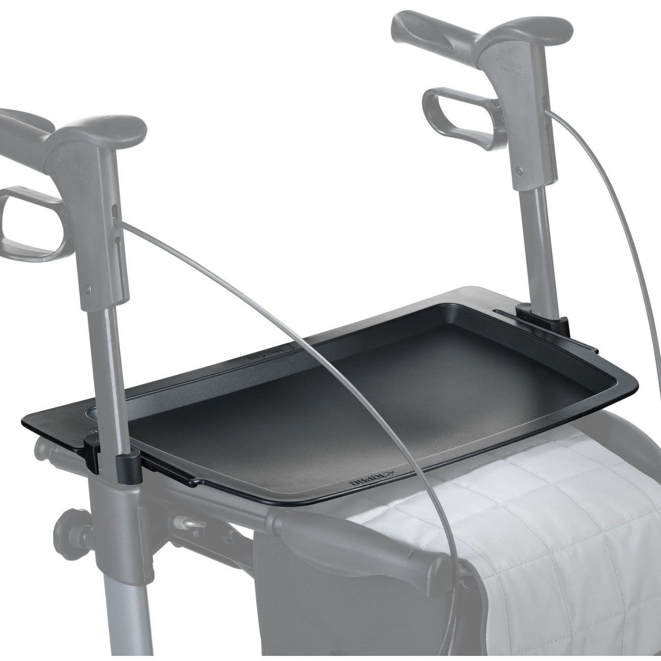 Topro Rollator Tablett aufschiebbar, inkl. Halter, für Classic, 2G, 5G, Odysse, Pegasus, Original