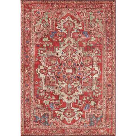 Teppich Leta, NOURISTAN, rechteckig, Höhe: 5 mm, Orientalisch, Orient, Kurzflor, Wohnzimmer, Schlafzimmer, Esszimmer