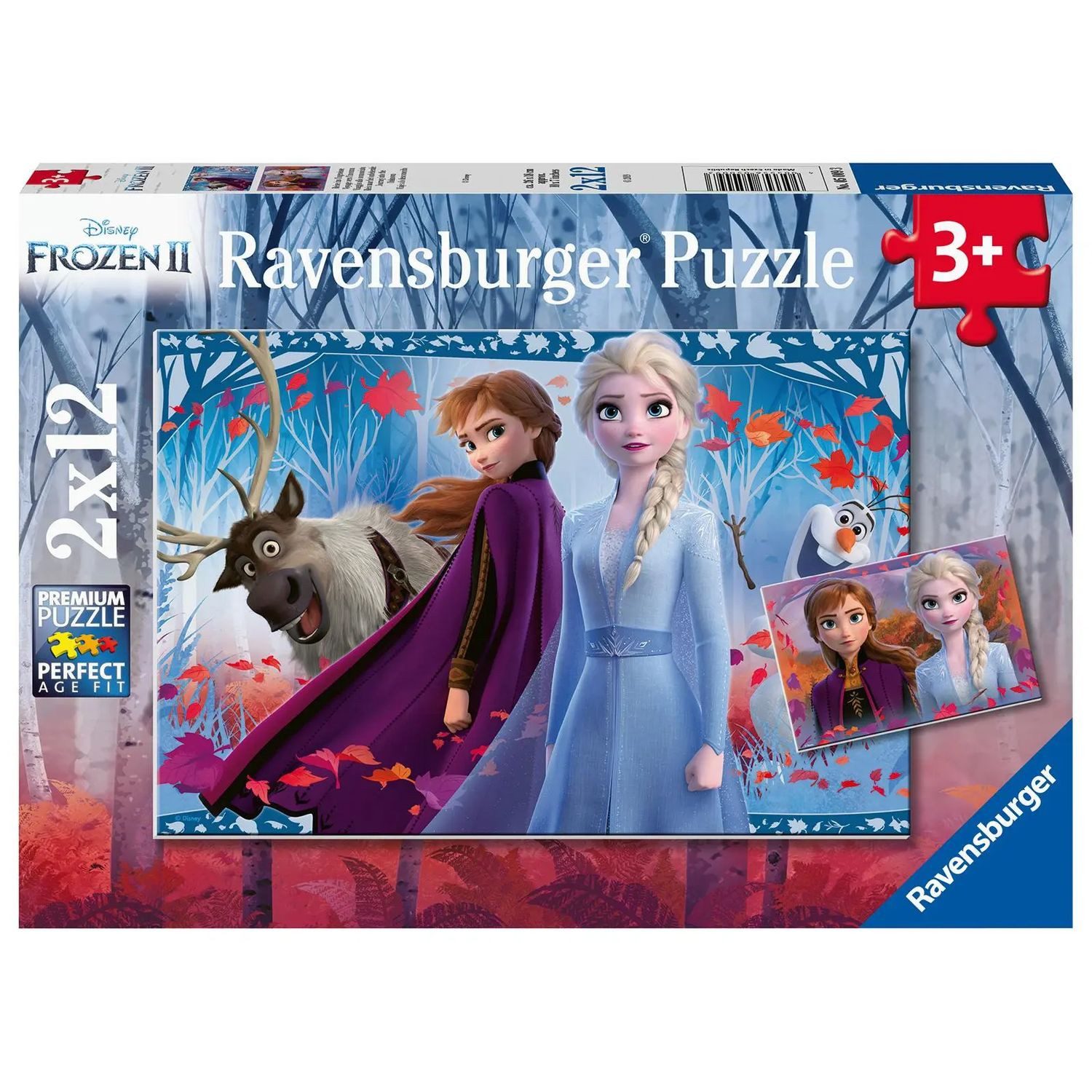 Ravensburger Puzzle Ravensburger Kinderpuzzle - 05009 Reise ins Ungewisse - Puzzle für..., 12 Puzzleteile