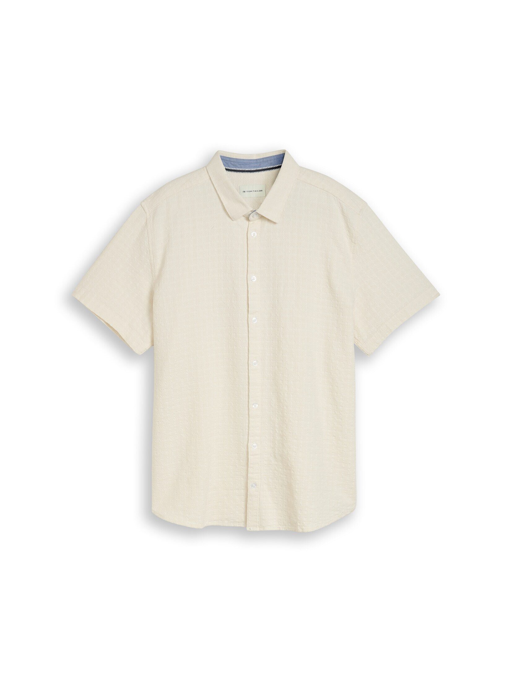 TOM TAILOR PLUS Kurzarmhemd Blusen & Shirts Plus Size - Kurzarmhemd aus Baumwolle