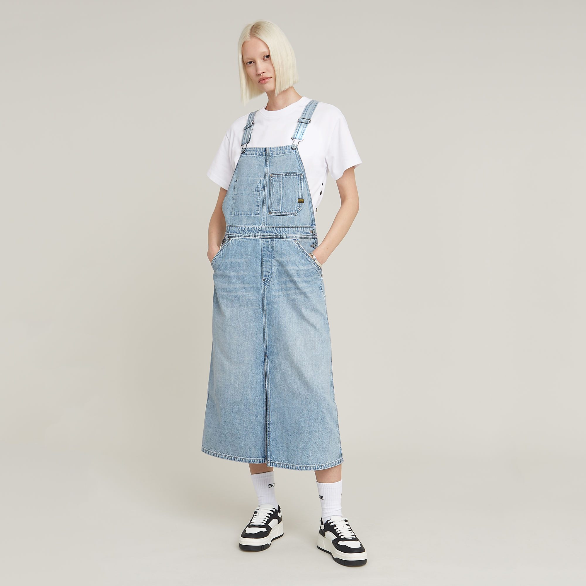 G-STAR Midikleid Midi Dungaree Dress wmn