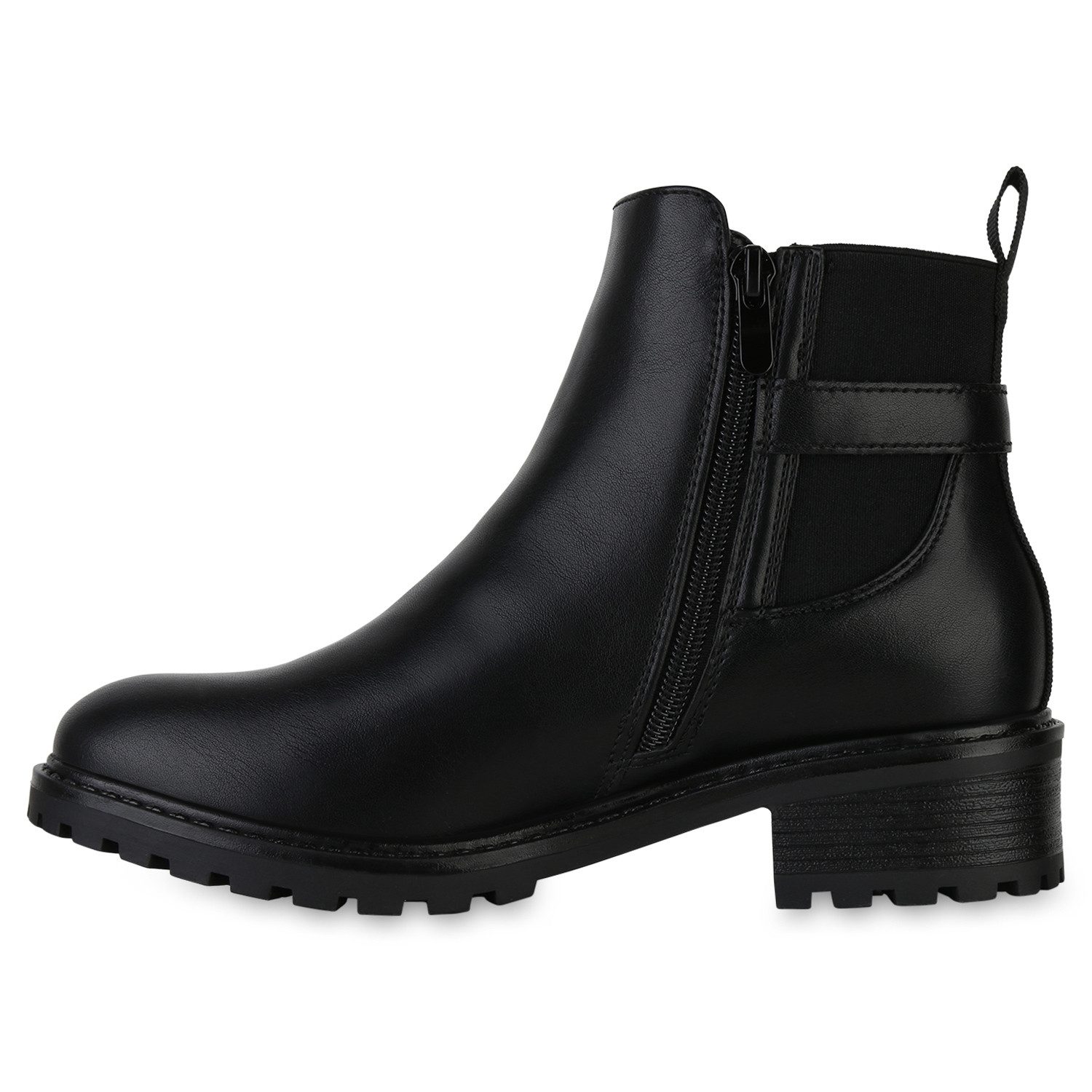 VAN HILL 841453 Stiefelette Damen Leicht Gefüttert Klassische Stiefeletten günstig online kaufen