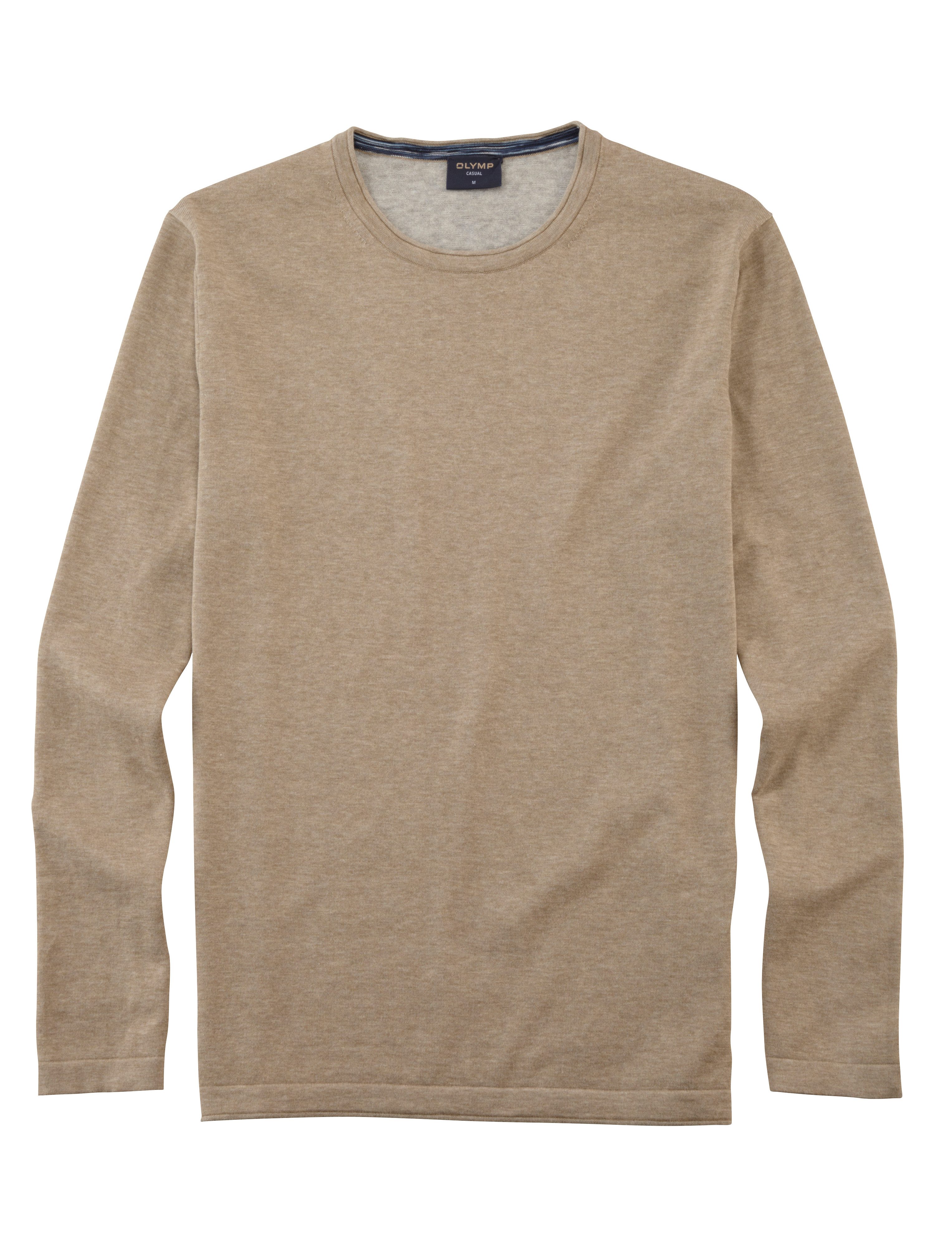 OLYMP Rundhalspullover OLYMP Strick Casual Crew Neck günstig online kaufen