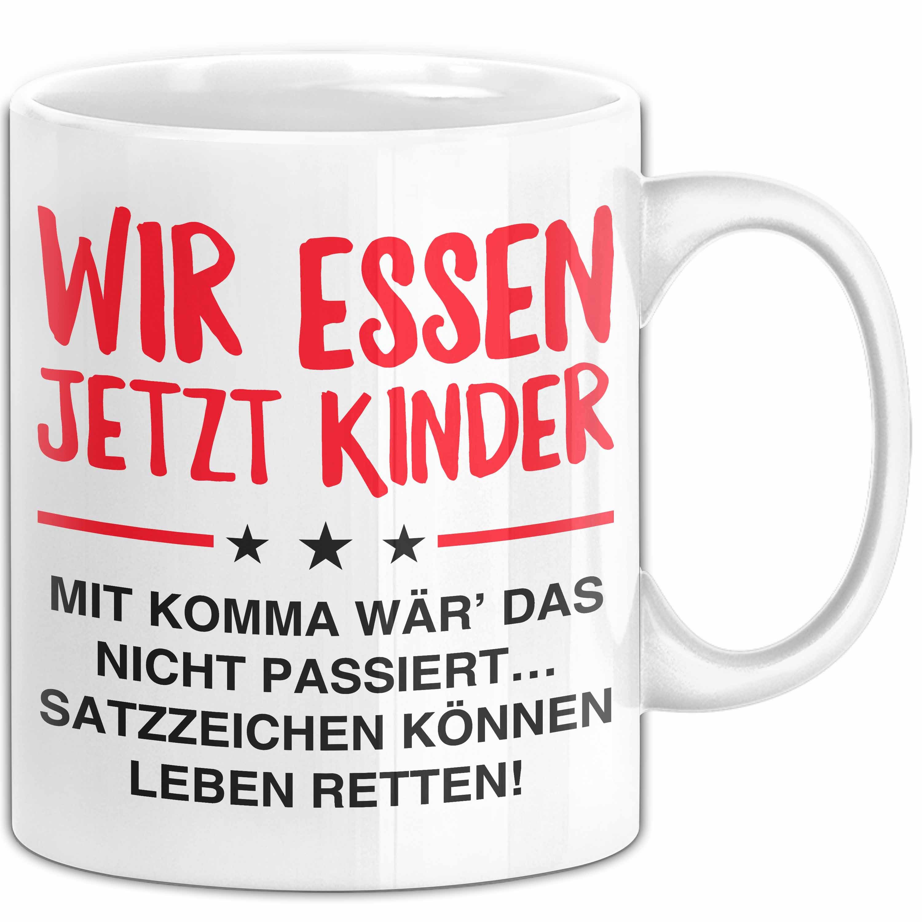 Trendation Tasse Deutschlehrer Unterricht Tasse Geschenk Lustige Geschenkidee Spruch Wi, Keramik