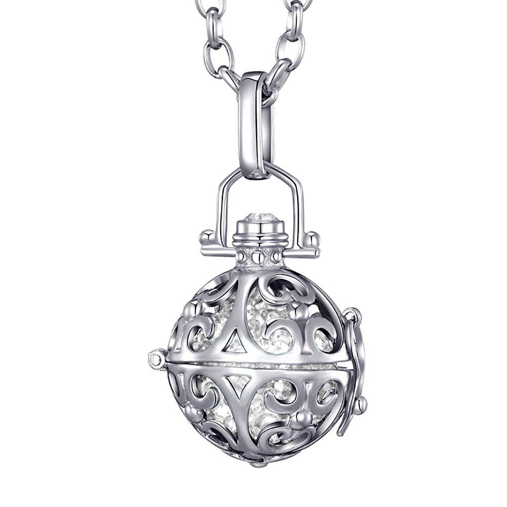 Morella Kette mit Anhänger Engel Halskette mit Ornament Anhänger (2-tlg), S günstig online kaufen
