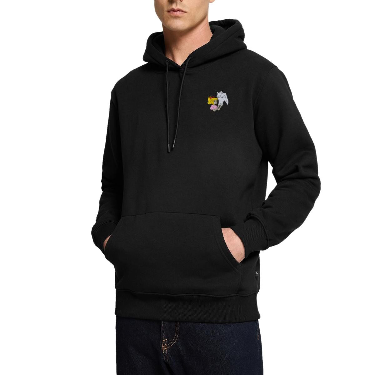 Spreadshirt Hoodie Bibi & Tina Bibi und Sabrina Stick Herren Premium Hoodie (1-tlg)