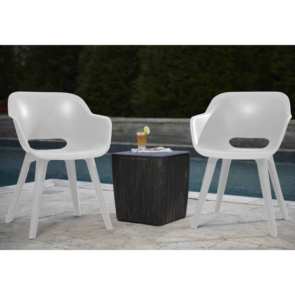 Keter Gartenstuhl Gartenstühle Akola 2 Stk. günstig online kaufen