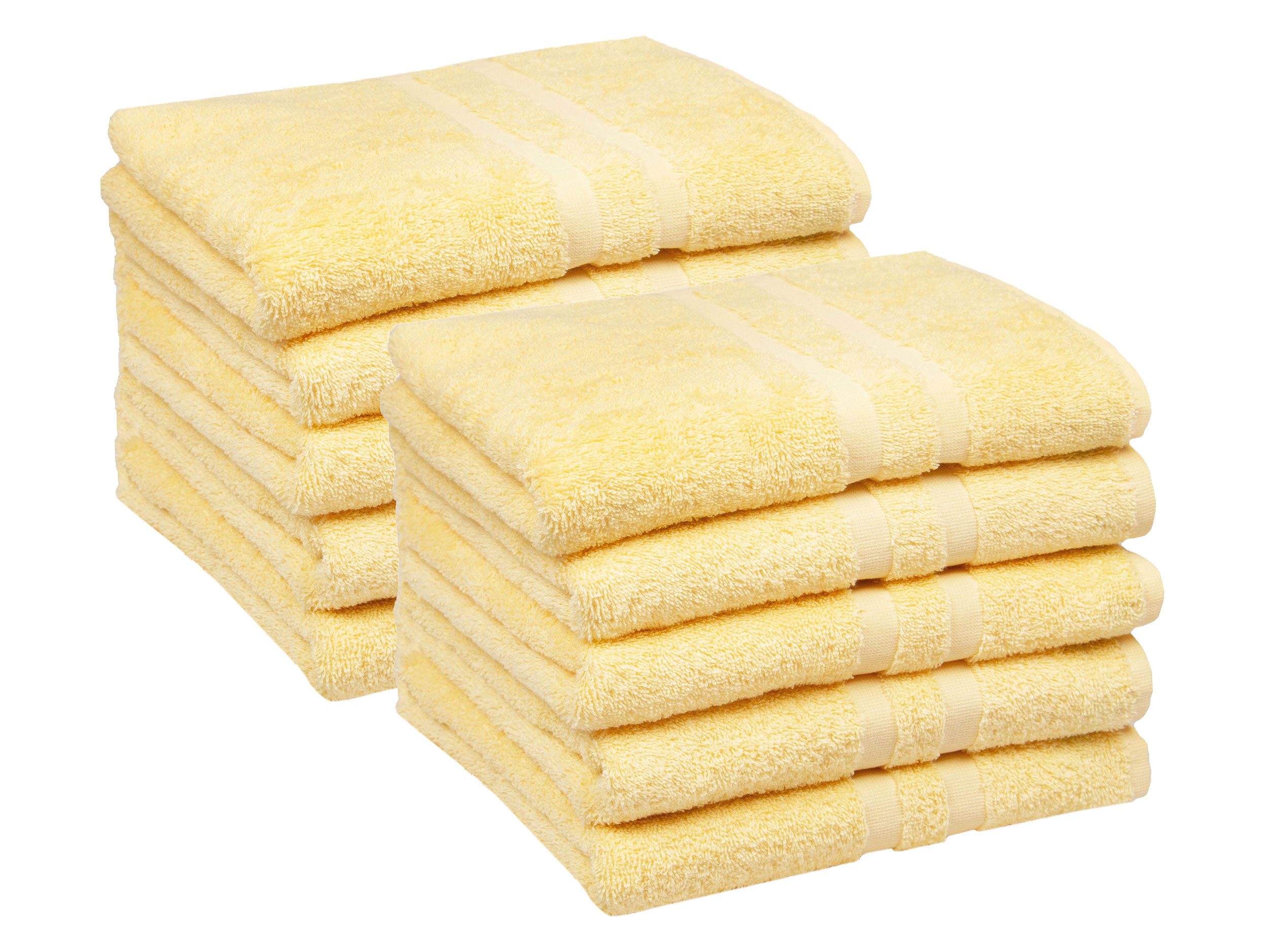 ZOLLNER Handtücher, Walkfrottier (10-St), 50 x günstig online kaufen