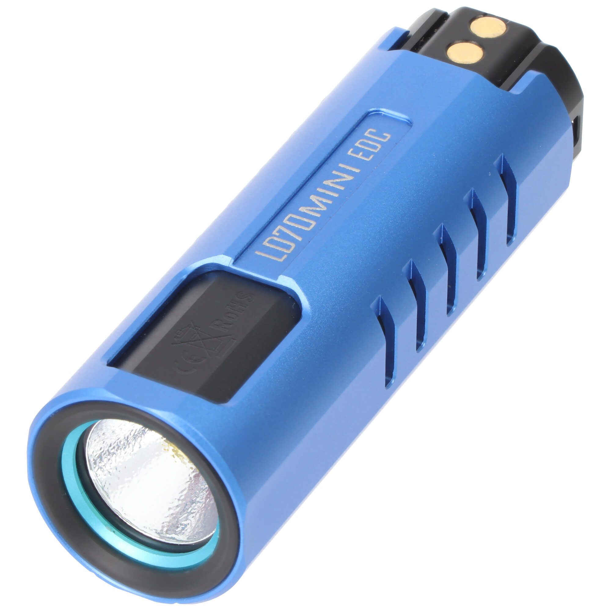 Imalent Arbeitsleuchte Imalent LD70 Mini EDC LED-Taschenlampe blau mit 4000 Lumen, Leuchtwei