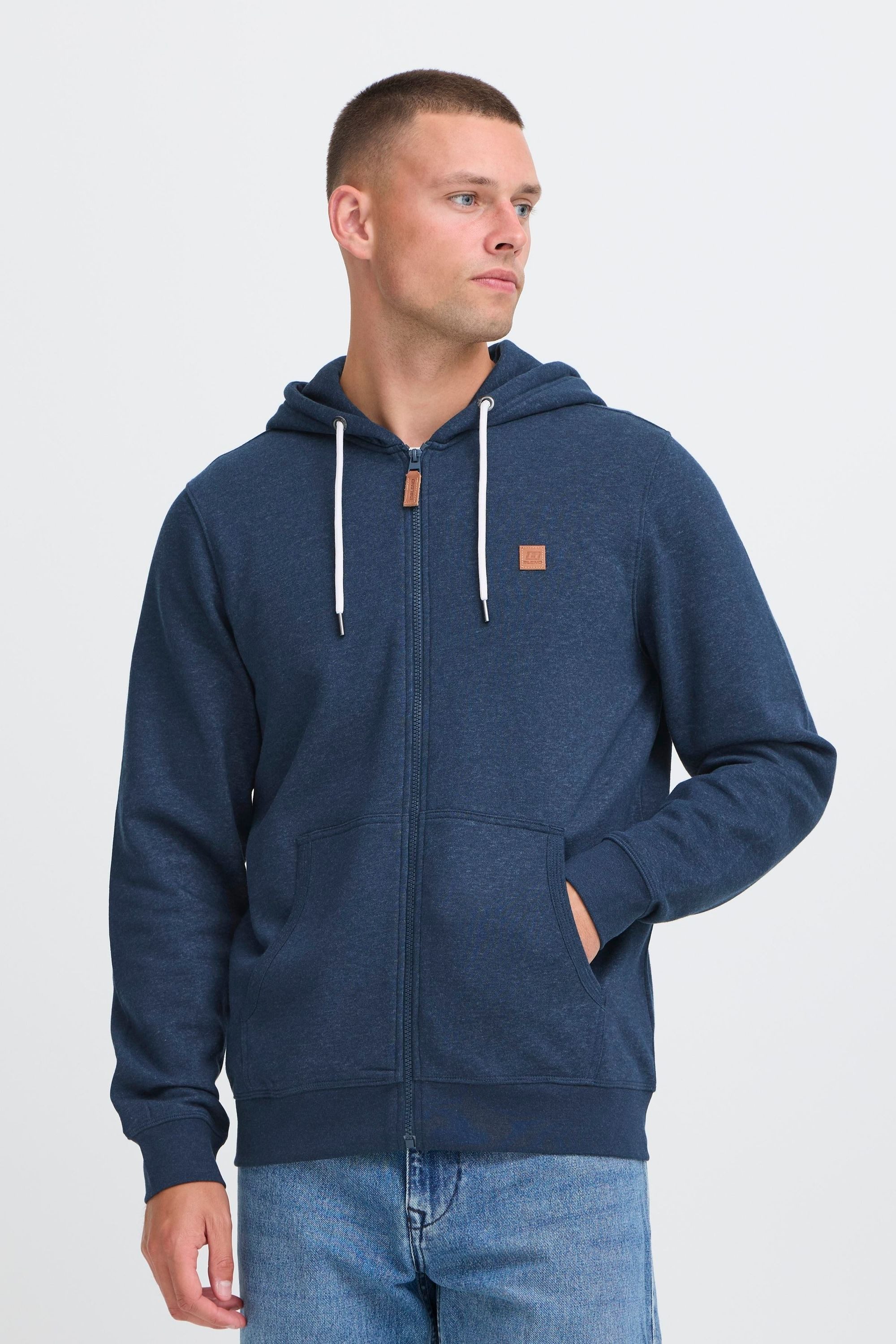 Blend Kapuzensweatjacke BHPoelle Gemütliche Sweatjacke mit Kapuze