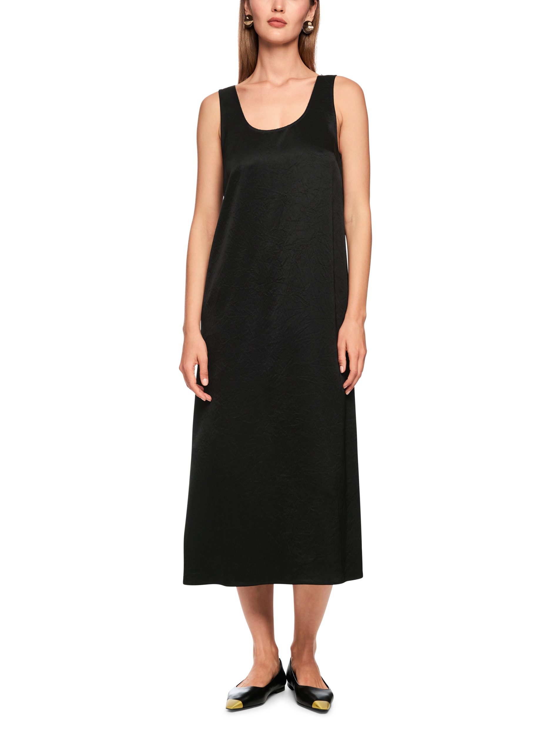 Midikleid Satinkleid - Regular Fit