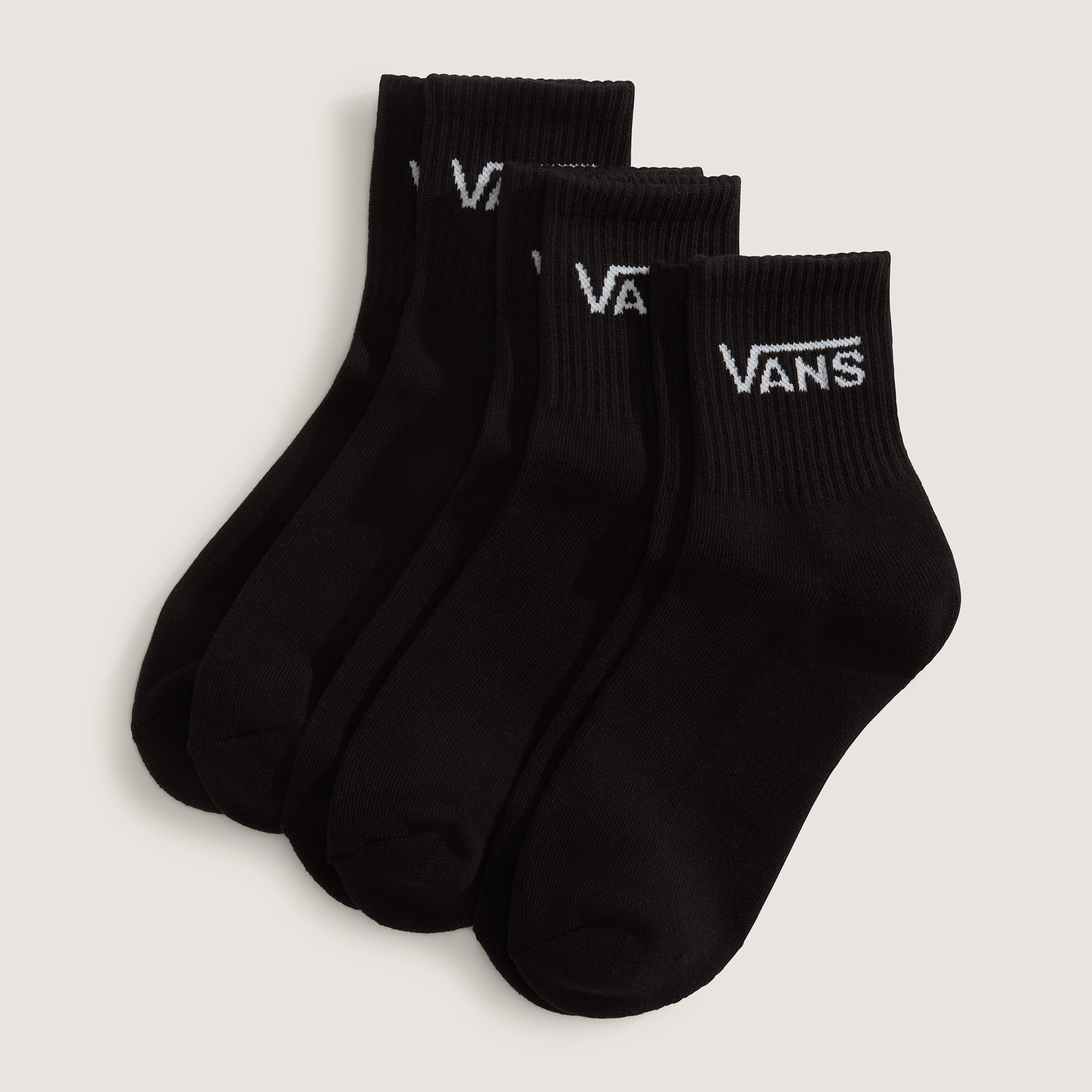 Vans Socken CLASSIC HALF CREW 3er Pack (3-Paar) im 3er Pack, für sportive Aktivitäten, mit Polsterung