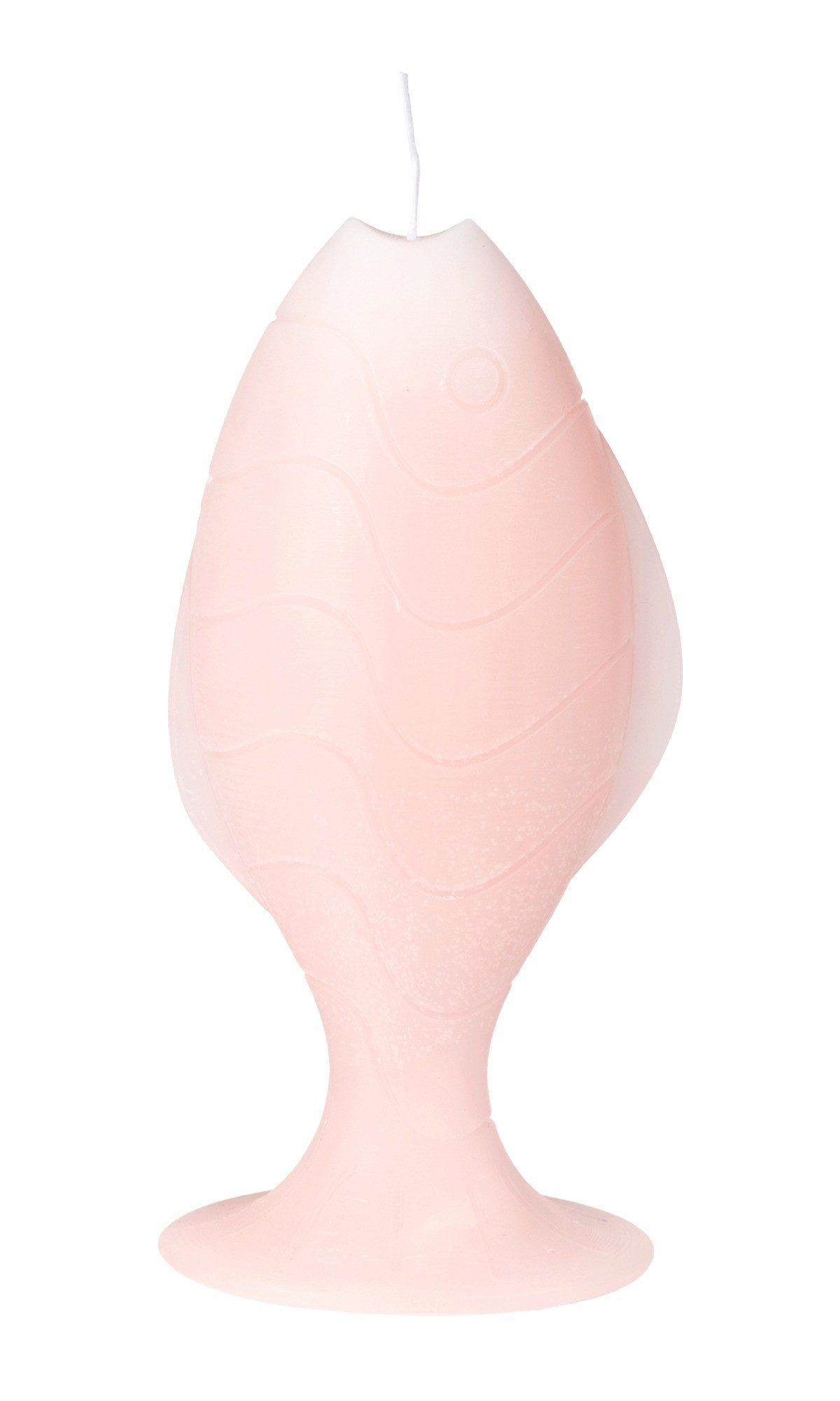 Broste Copenhagen Formkerze Broste Copenhagen Kerze Fish Figurenlicht Pink