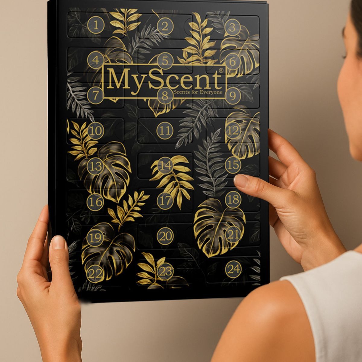 MyScent® Adventskalender Parfüm Adventskalender 2025 Damen Herren, 24 Hochwertige Duftproben aus Nischen- und Designerparfüms