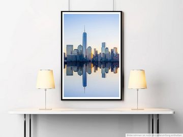 Sinus Art Poster Urbane Fotografie 60x90cm Poster Manhattan Skyline