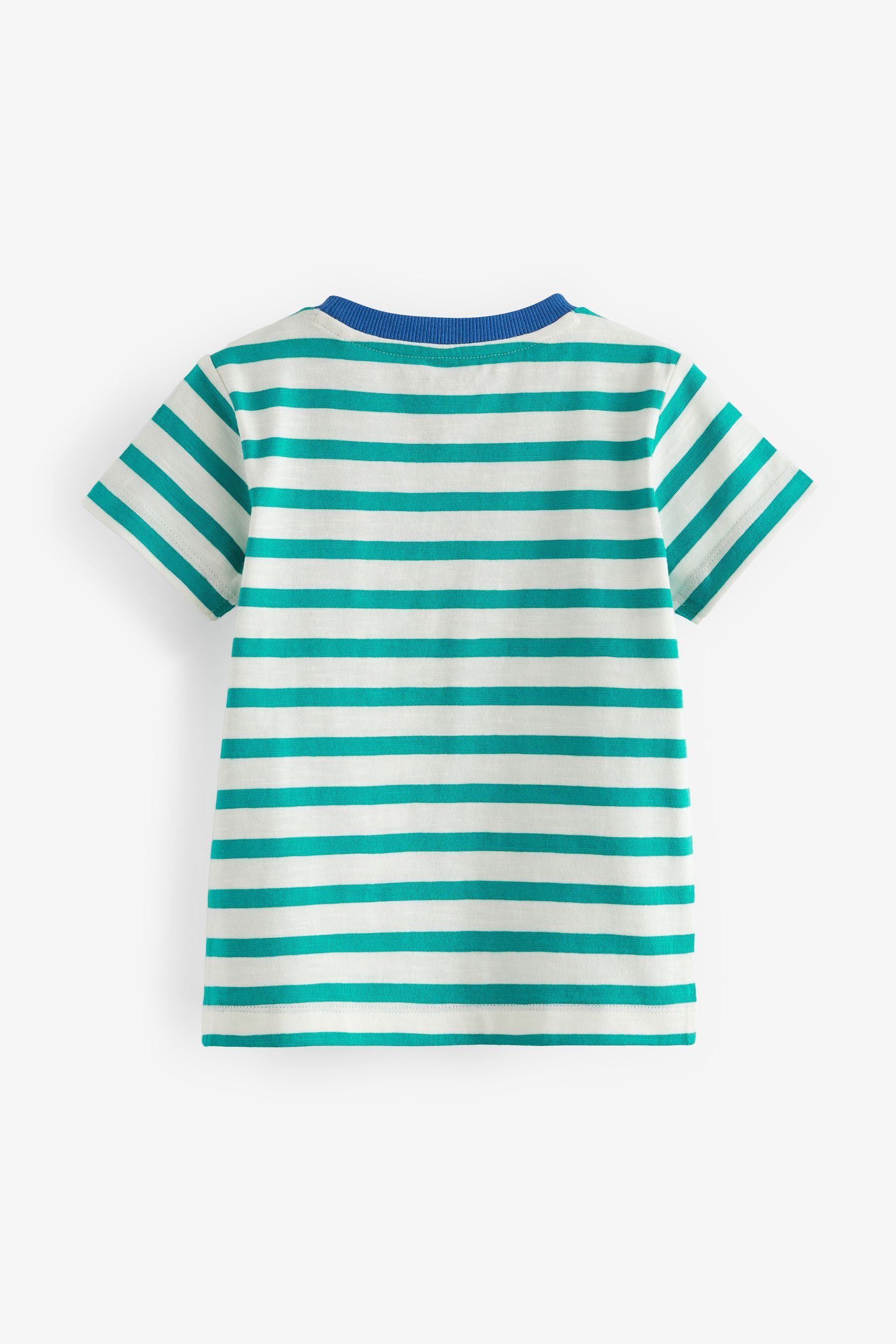 Next T-Shirt 3er-Pack Kurzarm-T-Shirts mit Applikation günstig online kaufen