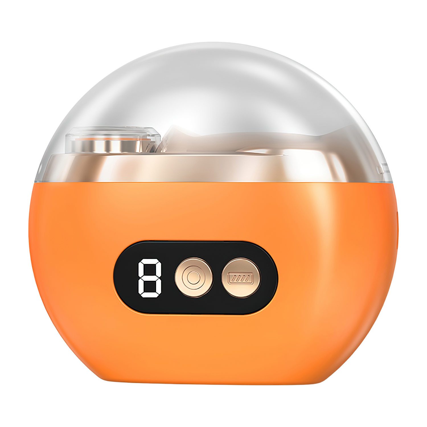 Refttenw Nagelknipser Elektrischer Nagelknipser 2 in 1 Nagelzwicker mit LED & Auffangbox, LCD-Display, 3-Stufen, Kabellos