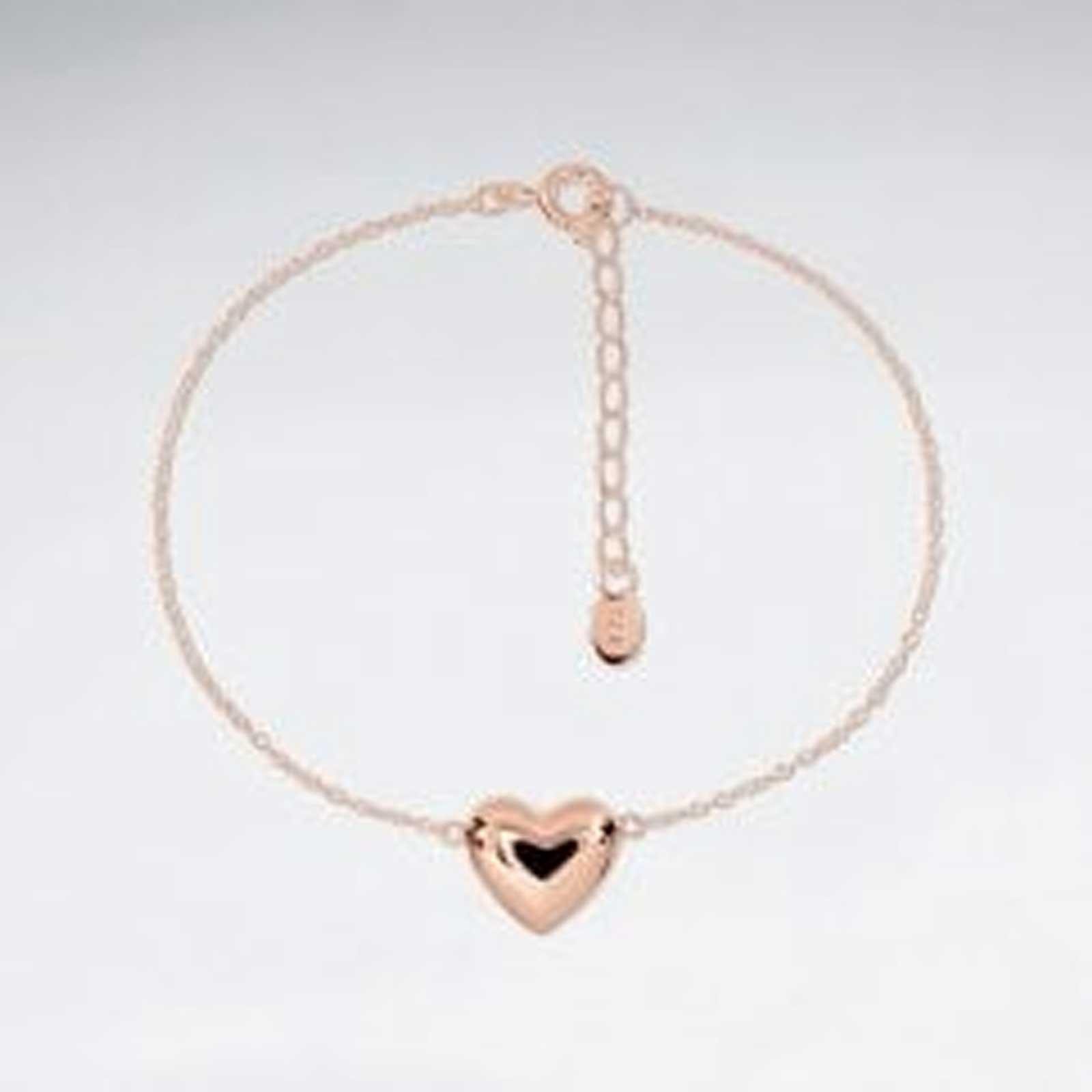 Silberarmband Monkimau Herz Damen Armband aus Silber