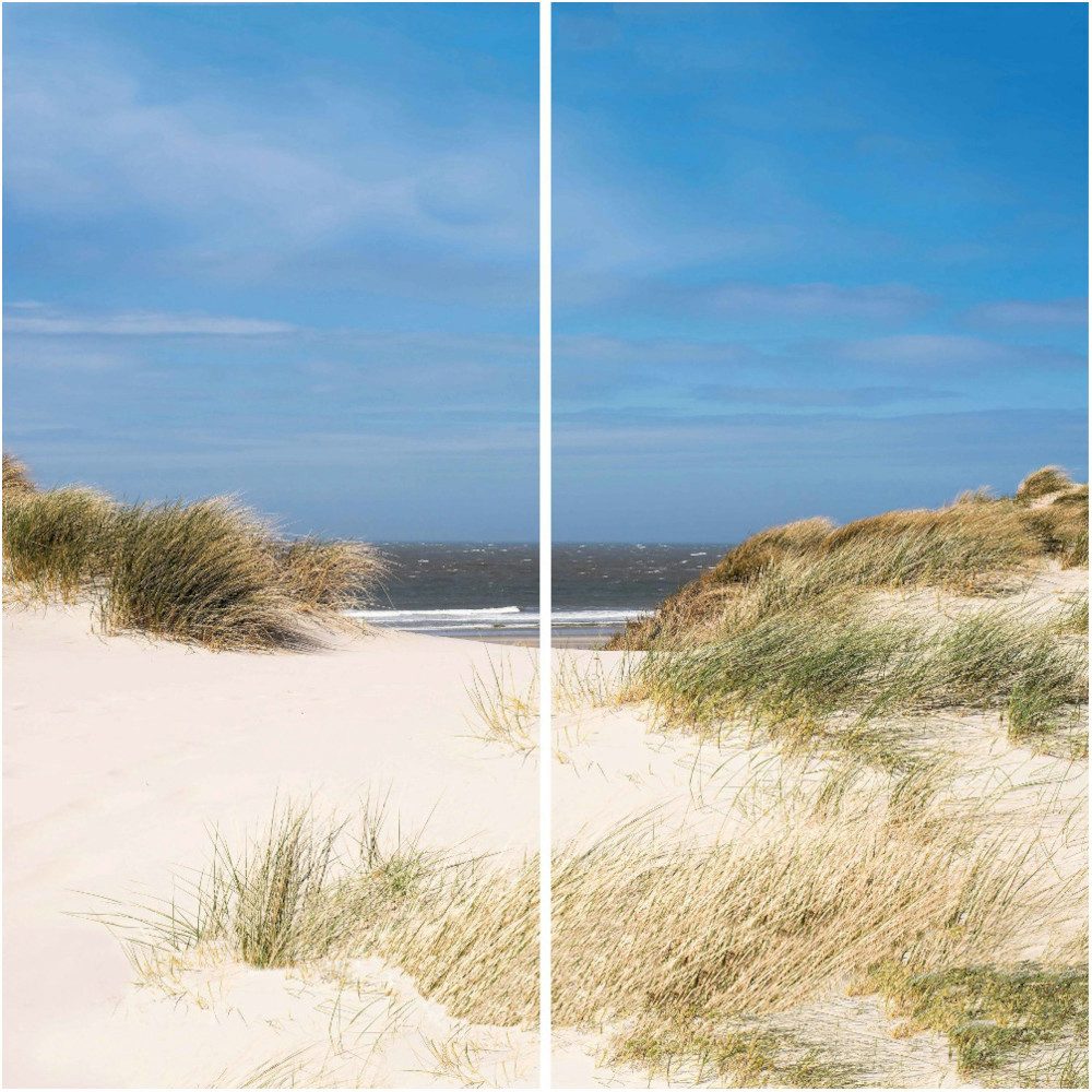 winwall Duschrückwand Duschrückwände ALU-Verbundplatte Dekor: Nordsee, günstig online kaufen