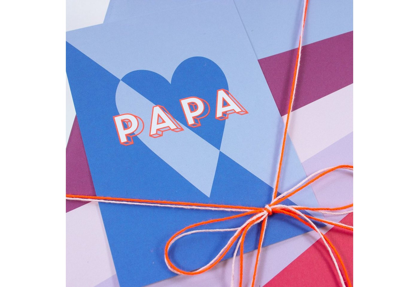 Thumbnail - Bow & Hummingbird Postkarte Postkarte Papa