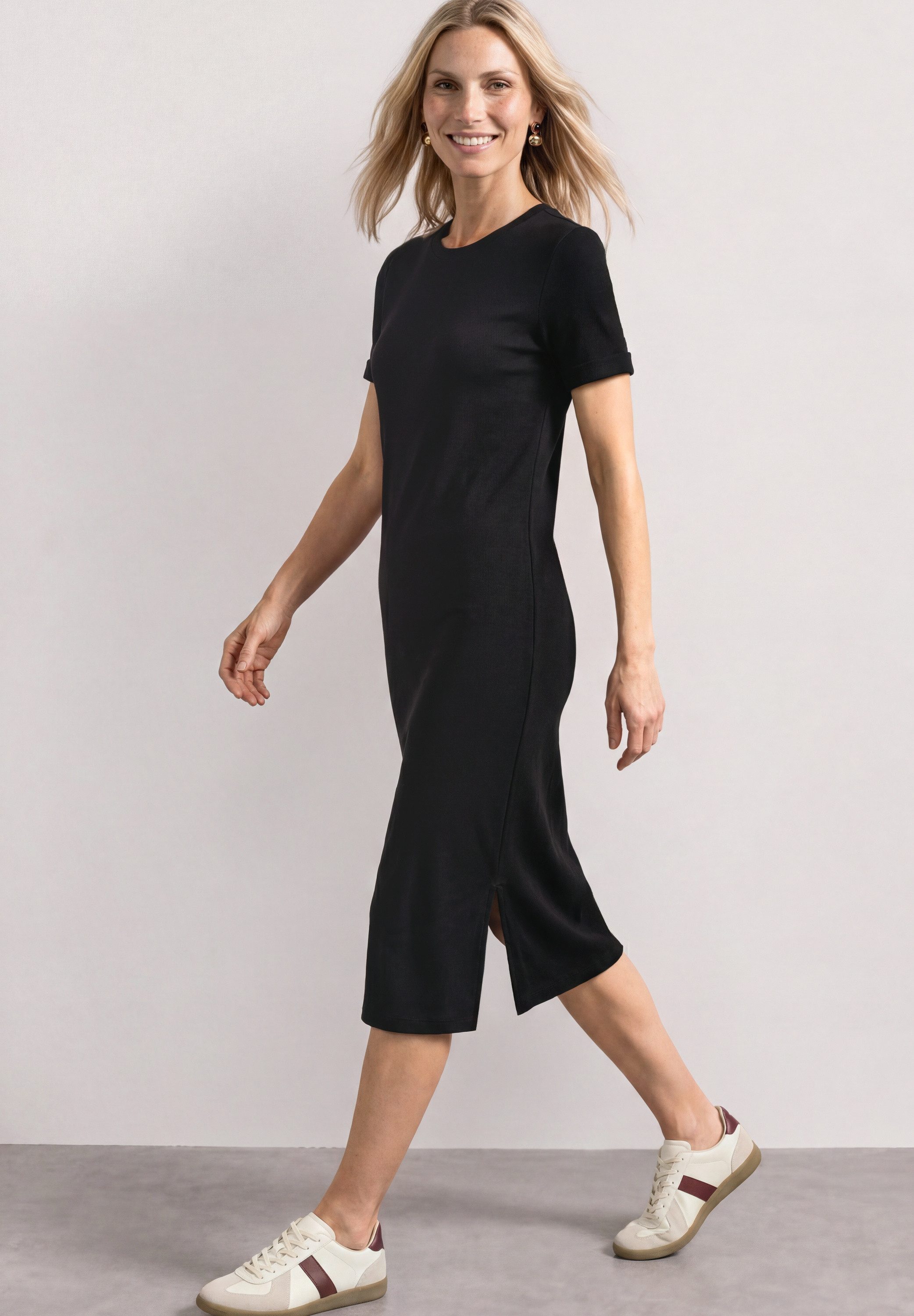 STREET ONE Midikleid im Basic Style