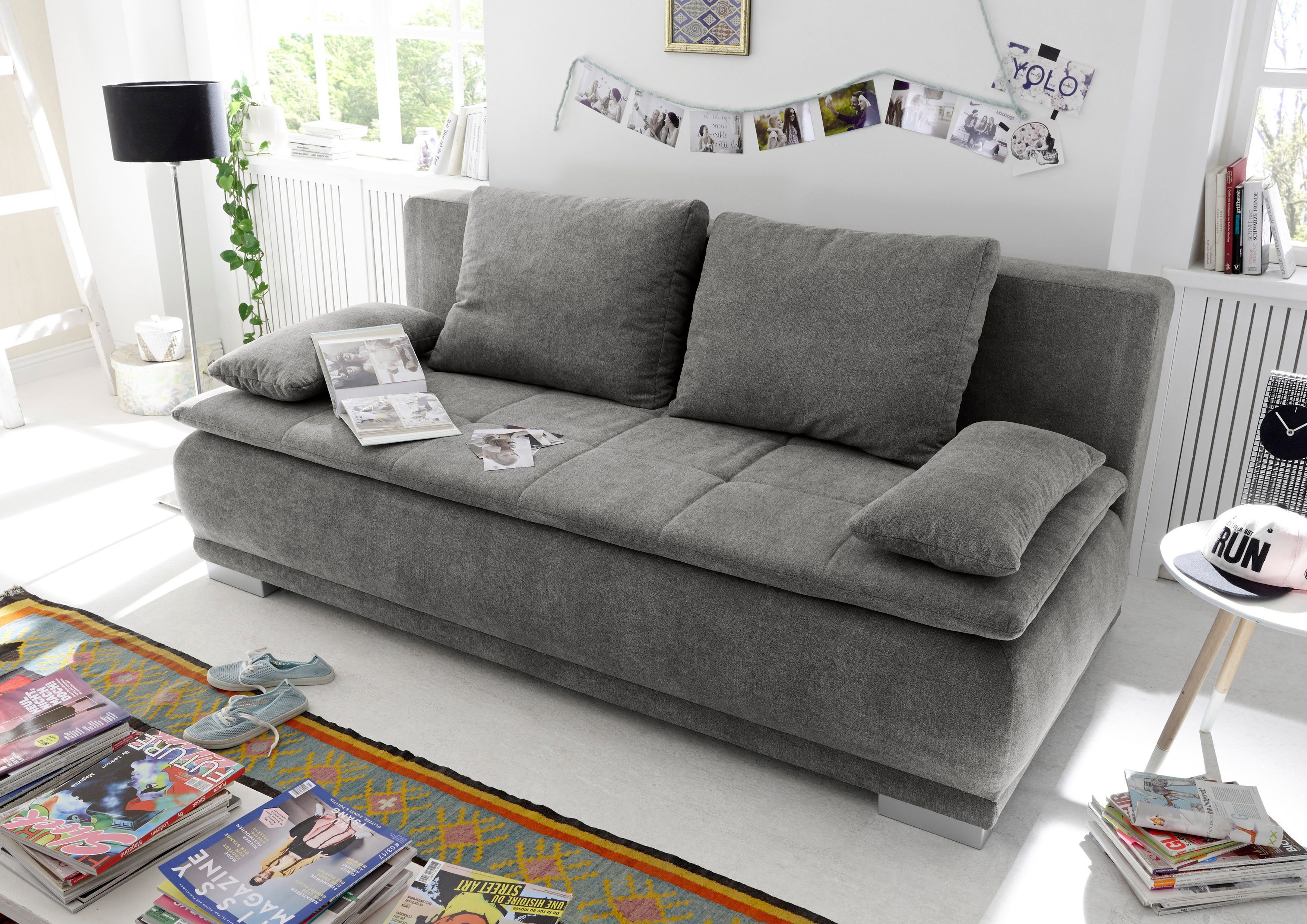 ED EXCITING DESIGN Schlafsofa Luigi, mit günstig online kaufen