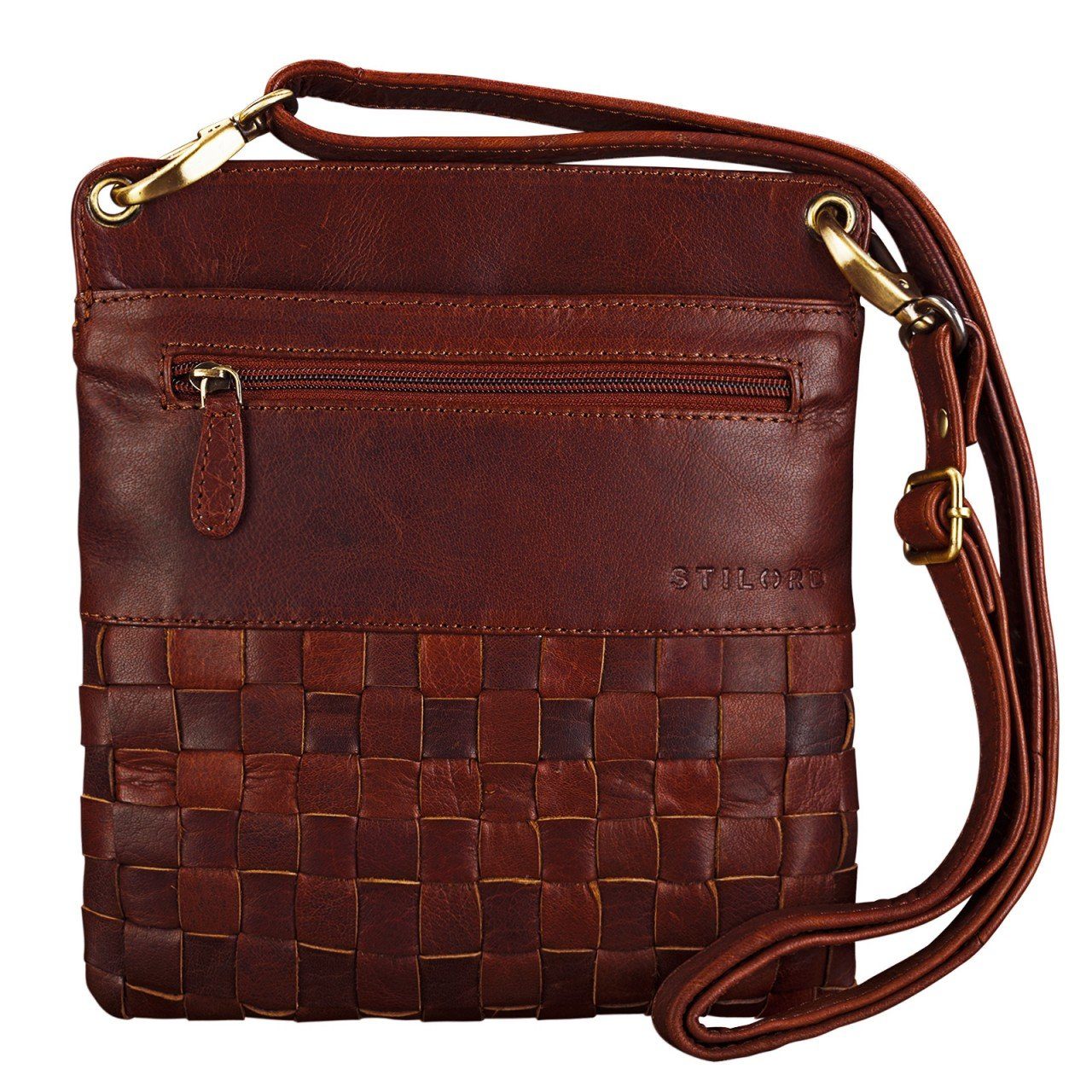 STILORD Handtasche "Sophie" Schultertasche Damen klein Leder