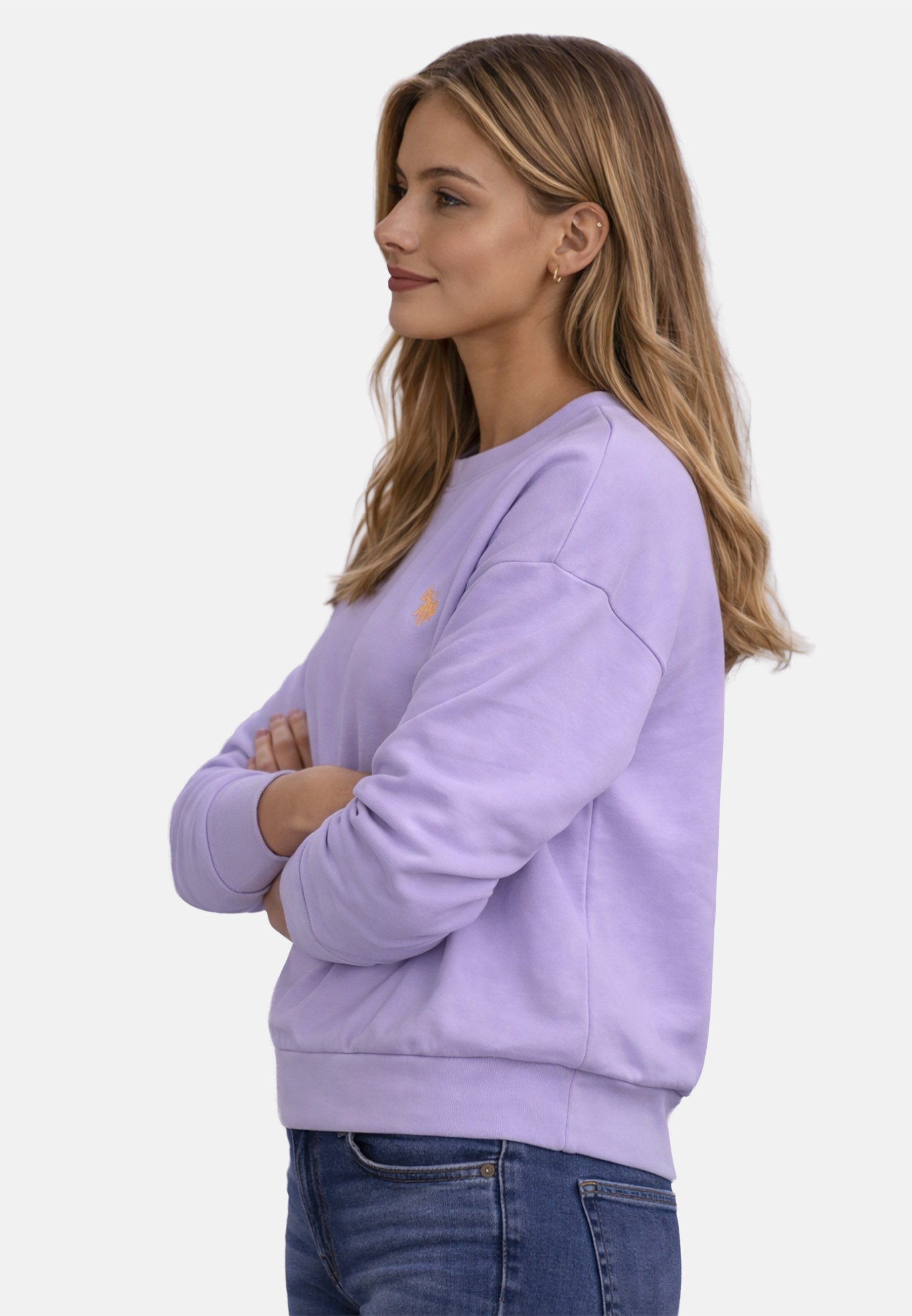 U.S. Polo Assn. Sweatshirt USKalatine Pullover Rundhals – Baumwollmix Sweat günstig online kaufen
