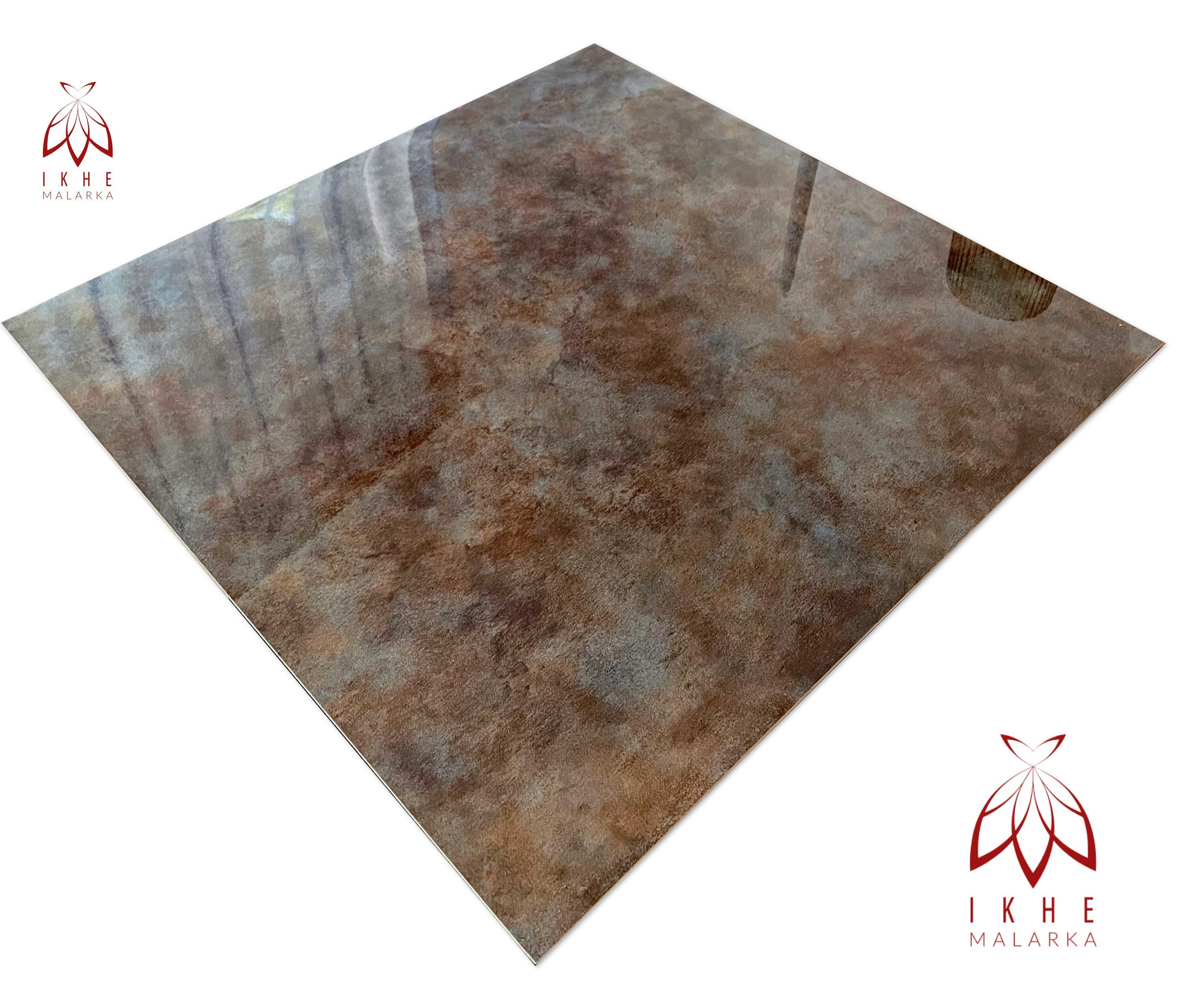 Thumbnail - IKHEMalarka 3D Wandpaneel SPC Fliesen Imitat Wandverkleidung Platten Bad Küche, BxL: 60,00x60,00 cm, 0,36 qm, (0,36 m², ...