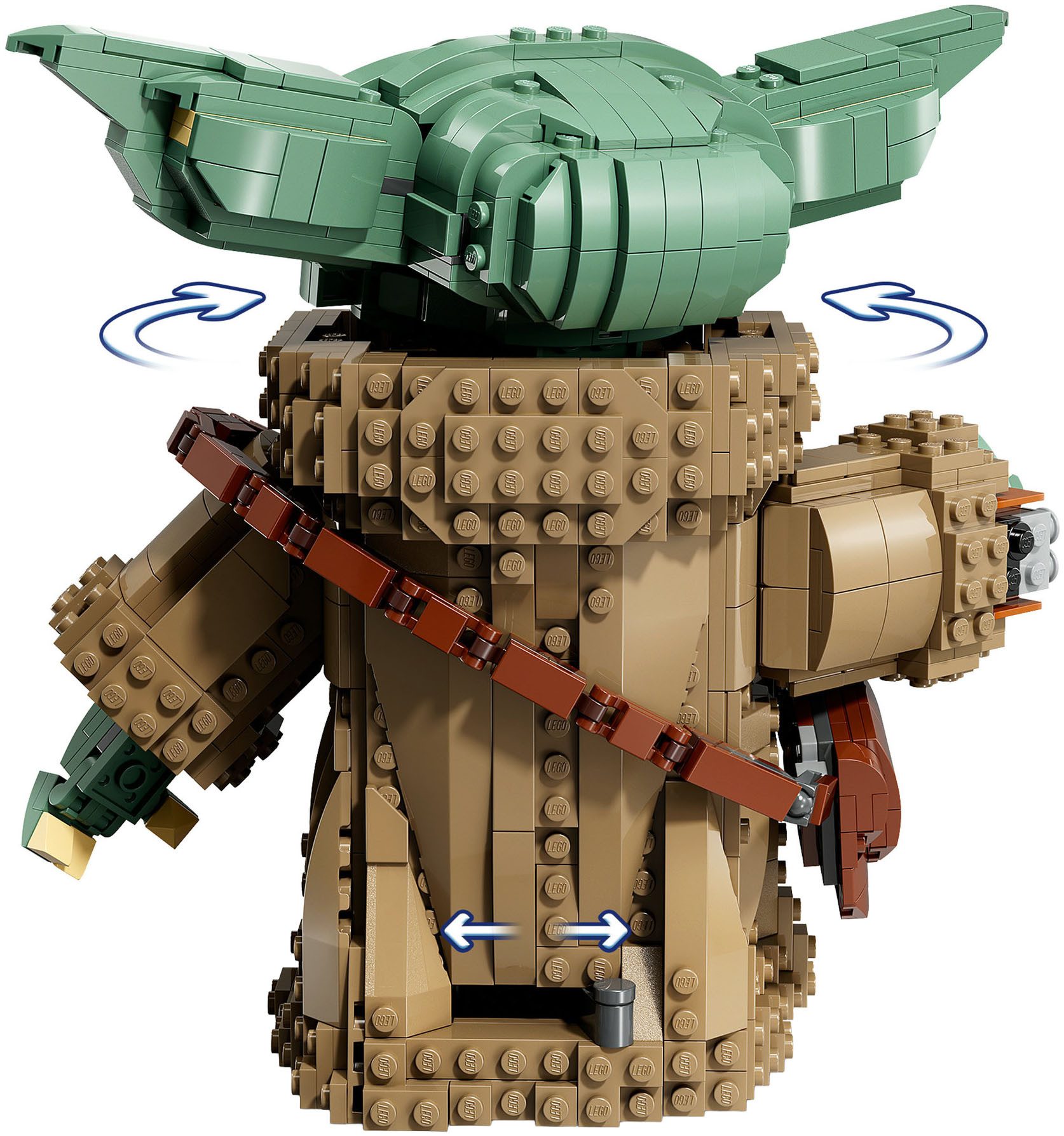 LEGO® Grogu (Lehrling des Mandalorianers) (75446), LEGO Star Wars™ Konstruktionsspielsteine, (1200 St) – Bild 4 von 5