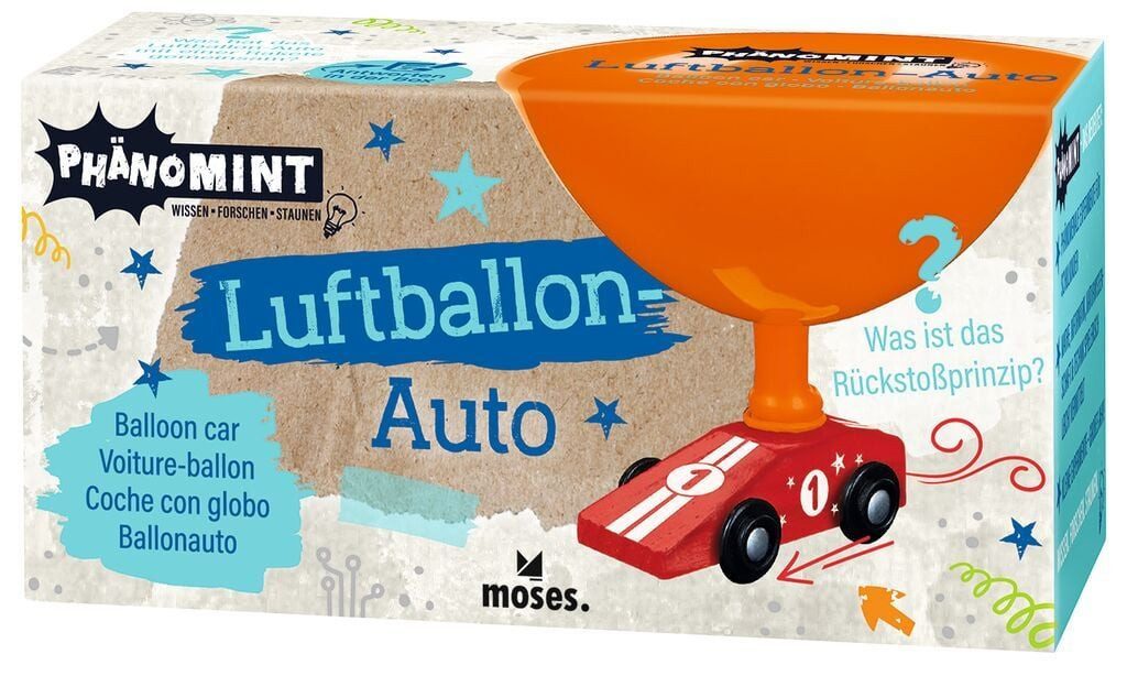 moses Buntstift PhänoMINT Luftballon-Auto