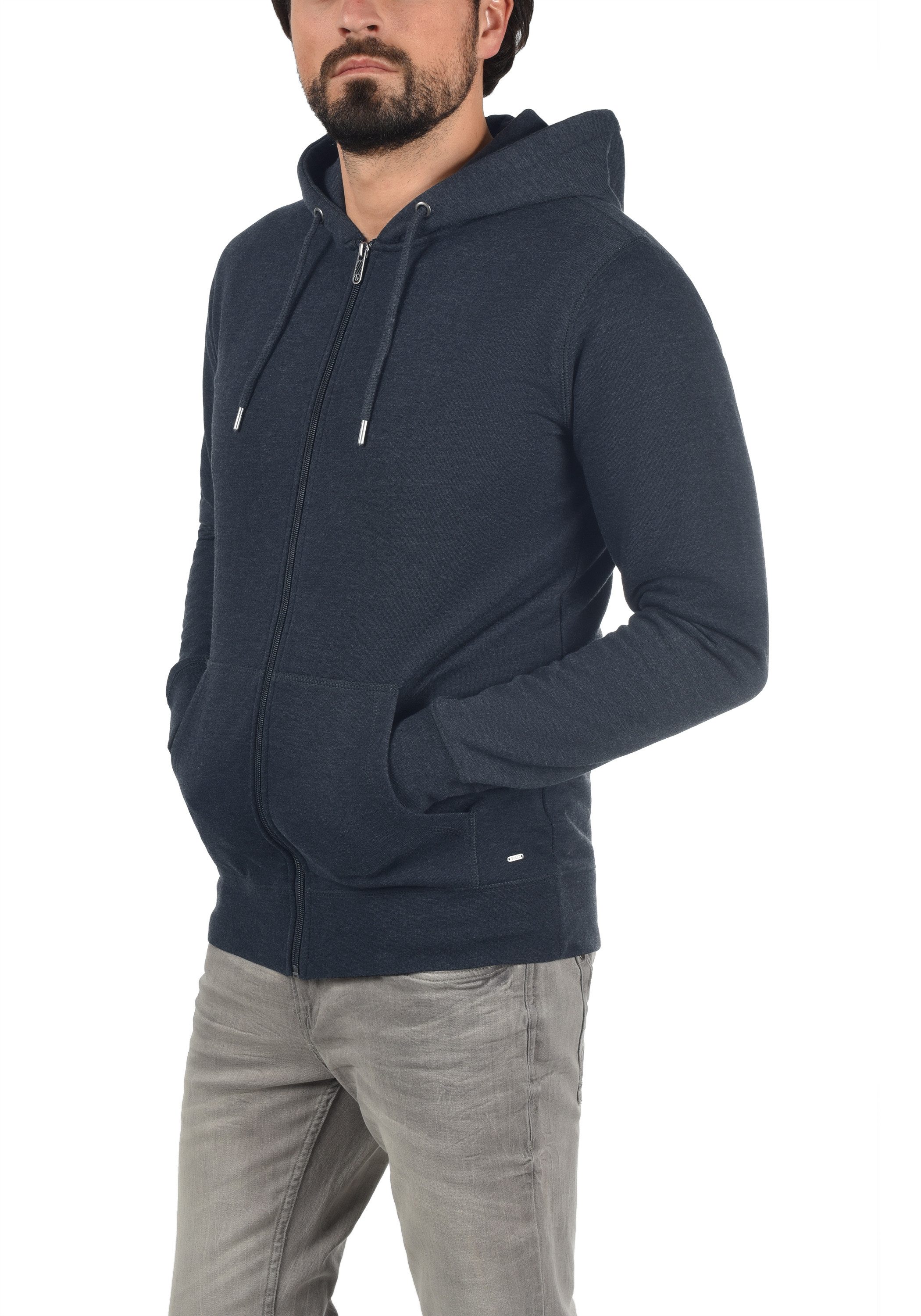 !Solid Kapuzensweatjacke SDBerti Zip-Hood Sweatshirtjacke mit weicher Fleece-Innenseite