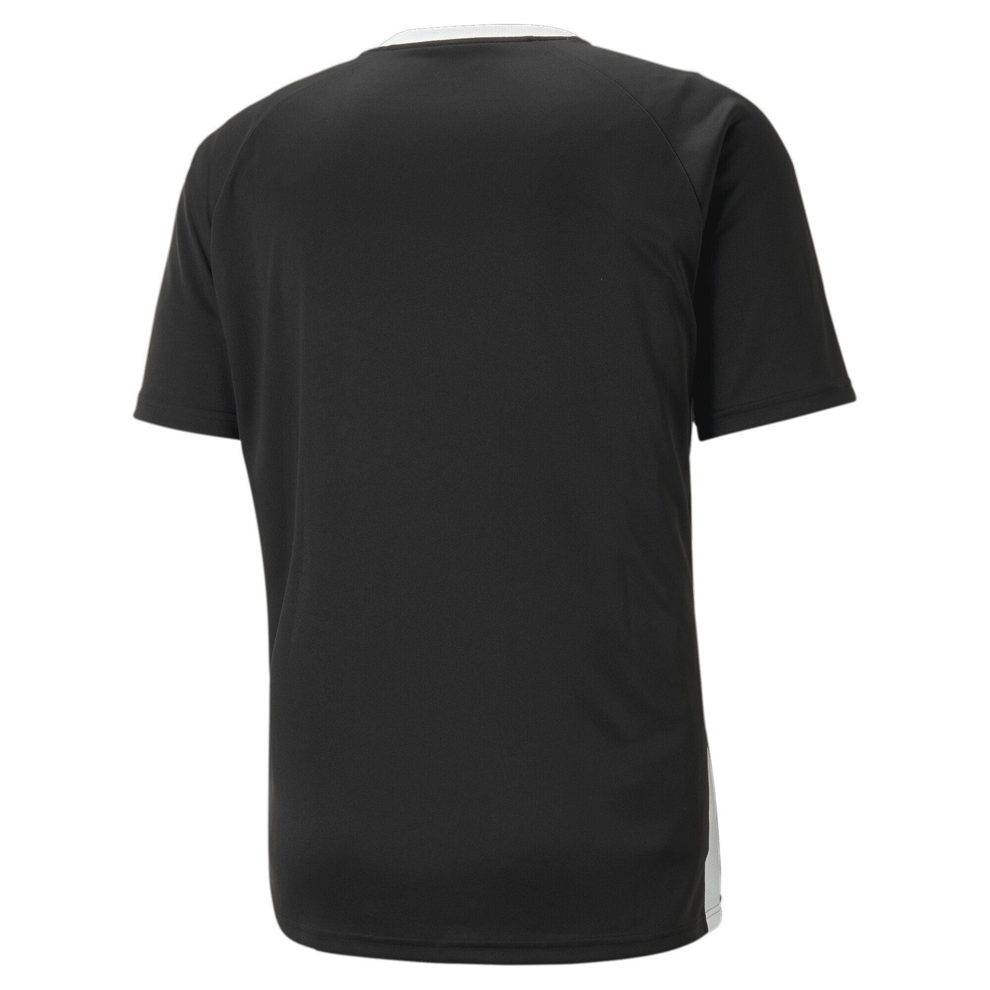 Herren Black Padel Logo PUMA teamLIGA Trainingsshirt T-Shirt