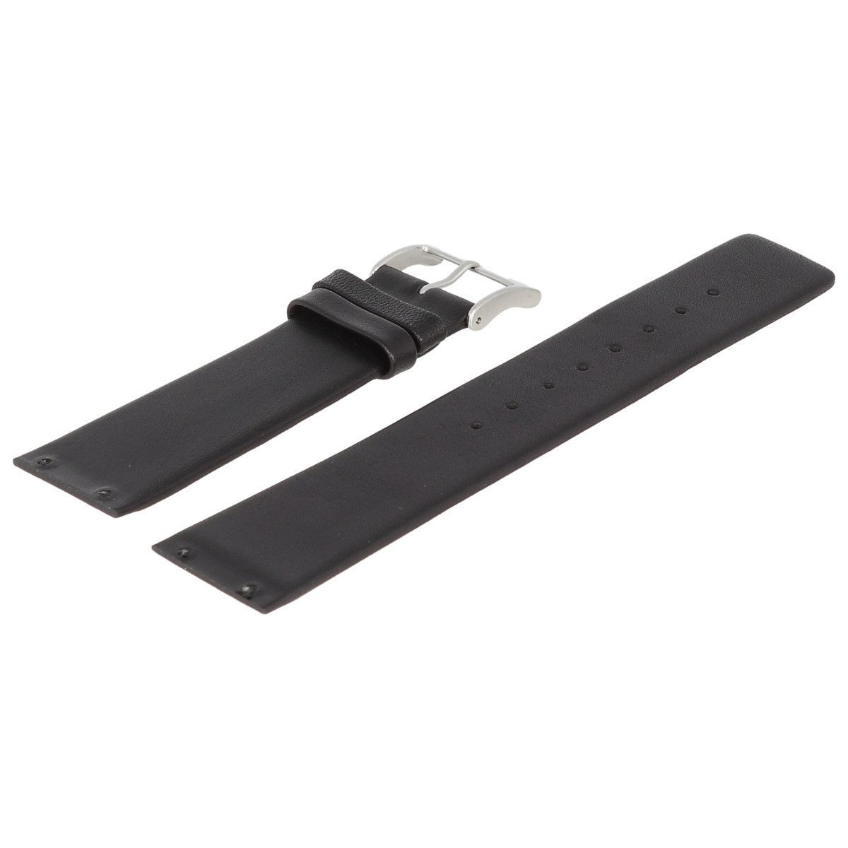 SKAGEN Uhrenarmband 22mm Leder Schwarz LB-233XXLSLB