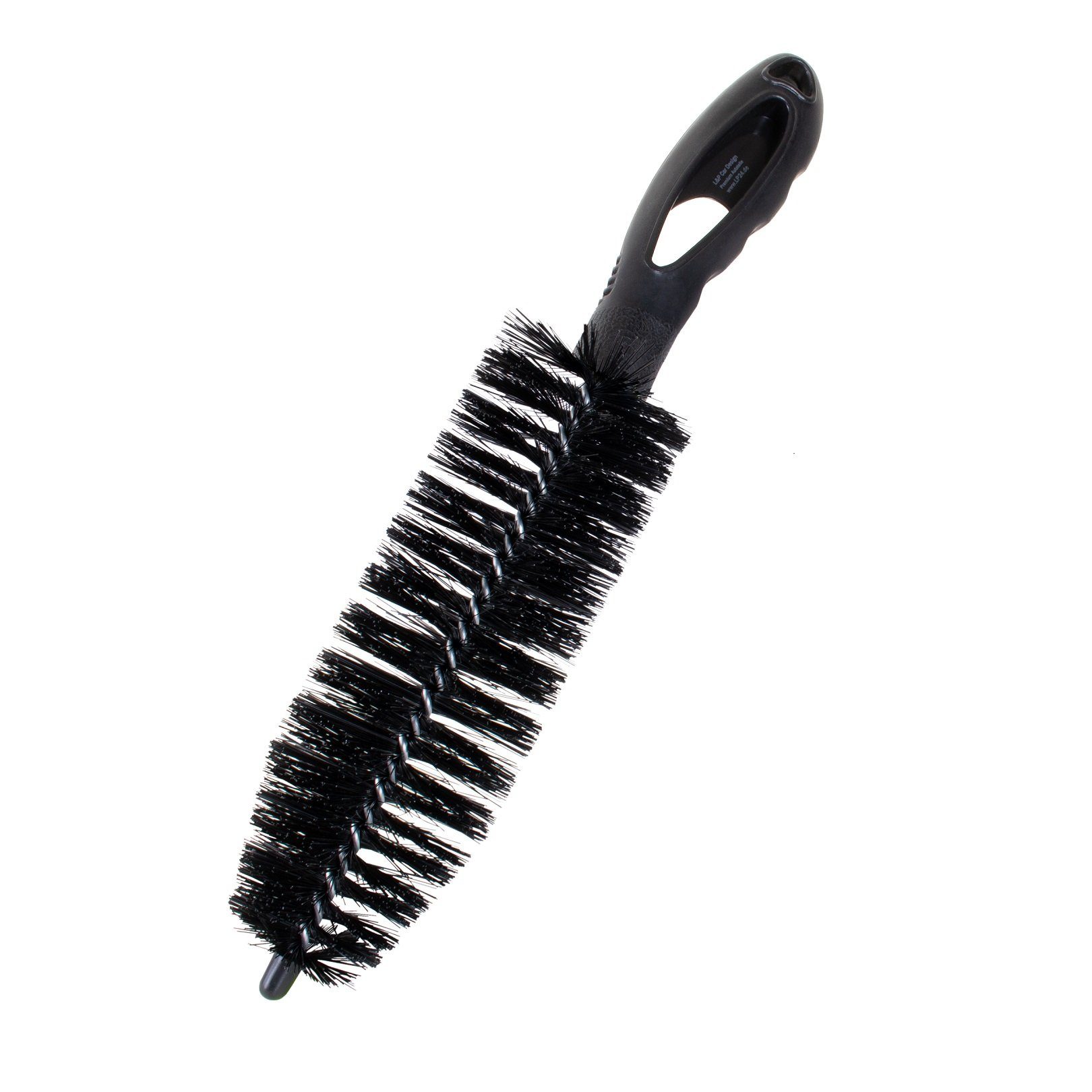 L & P Car Design Felgenbürste Premium 360 mm Schwarz Reinigungsbürste Auto Motorrad, Universell, (1 Stück, Felgenbürste)