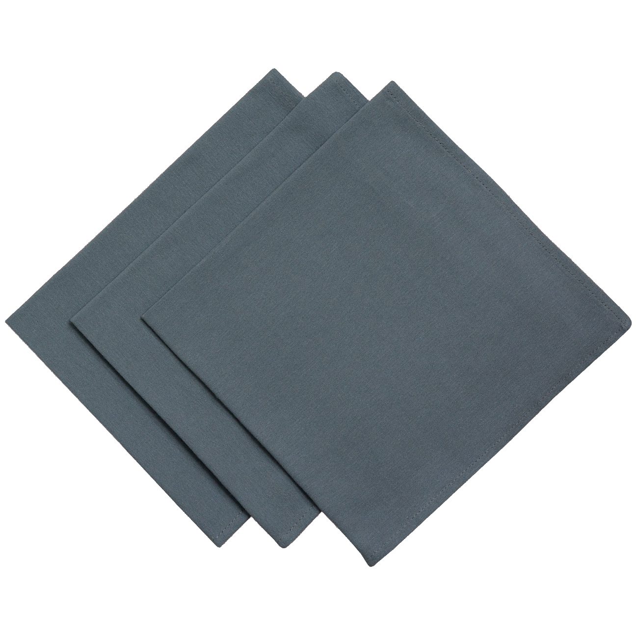 Engelland Stoffserviette Mundtuch, 45 x 45 cm, (Vorteils-Set, 3 St), 100 % Baumwolle, Damast, Rundherum eingesäumt