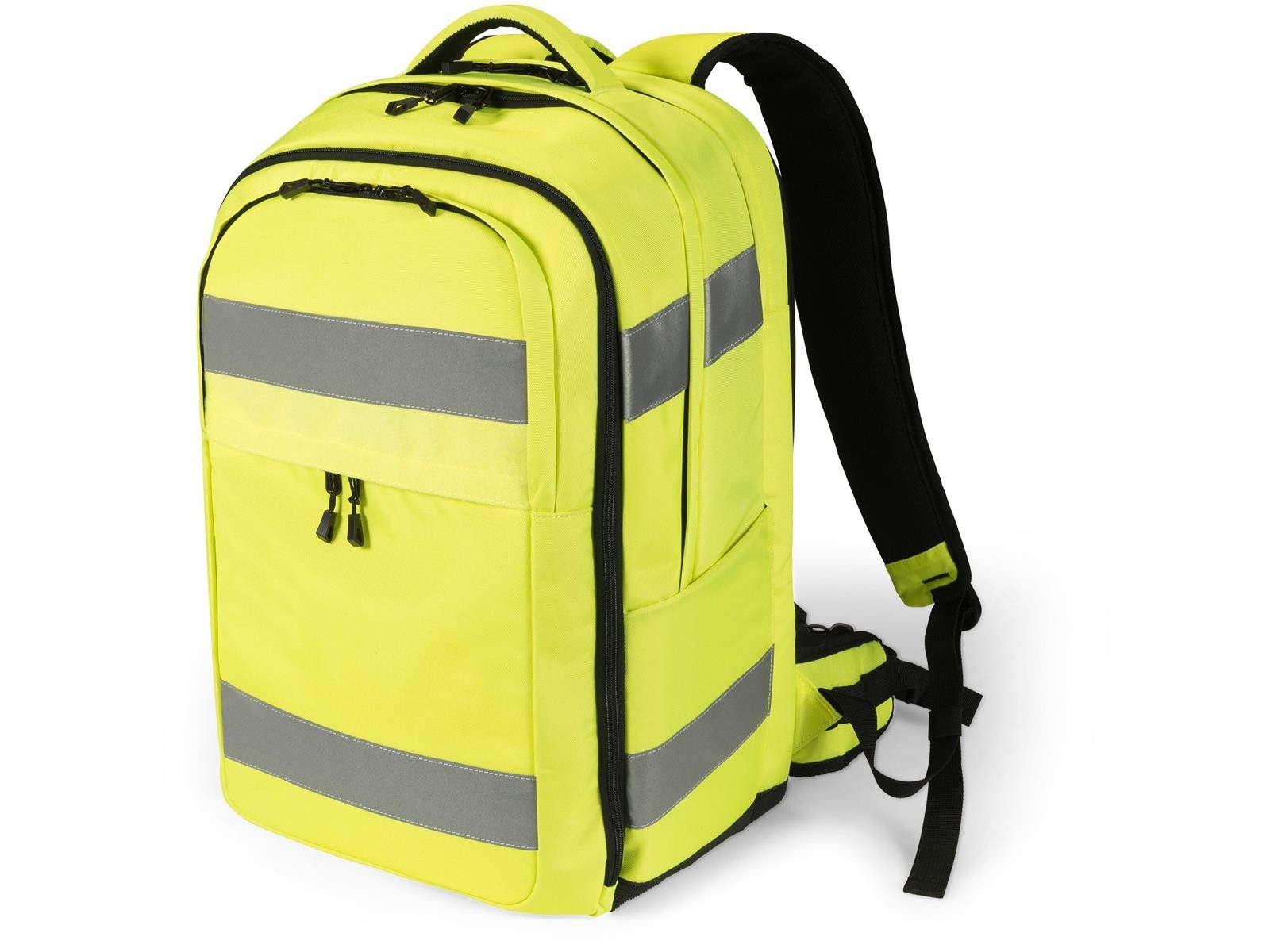 DICOTA Notebook-Rucksack DICOTA Backpack HI-VIS 32-38 litre 15.6"-17" yellow