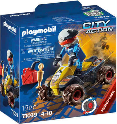 Playmobil® Konstruktions-Spielset Offroad-Quad (71039), City Action, (19 St), Made in Europe