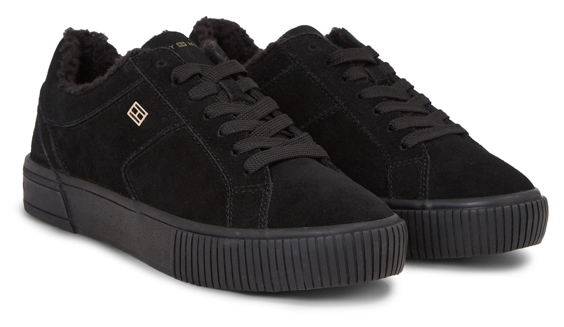 Tommy Hilfiger VULC SUEDE SNEAKER LO Sneaker mit kleinem Label