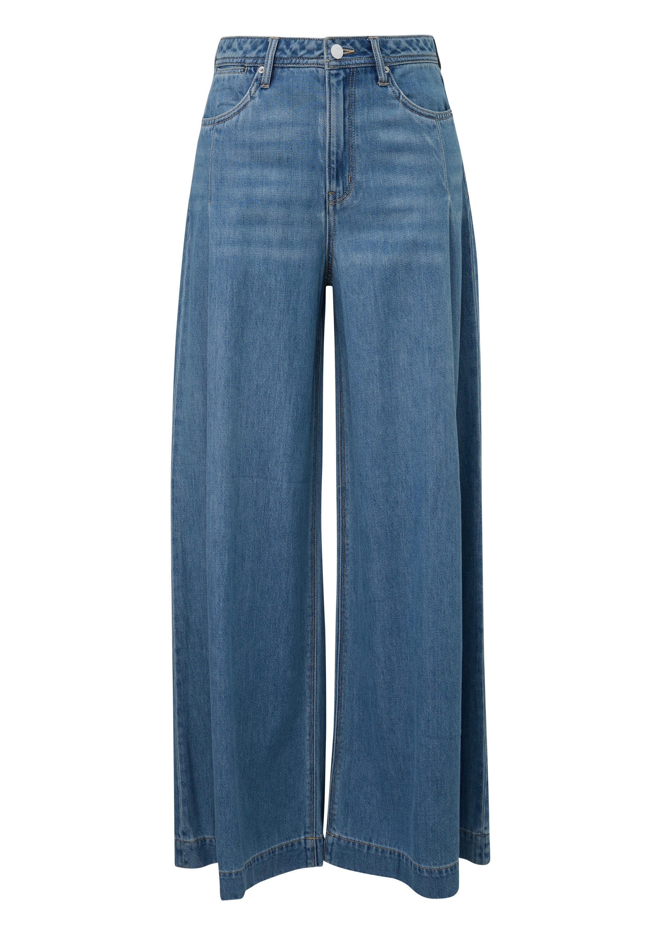 s.Oliver Weite Jeans Jeans-Hose Jeans / Regular Fit / High Rise / Extra Wid günstig online kaufen