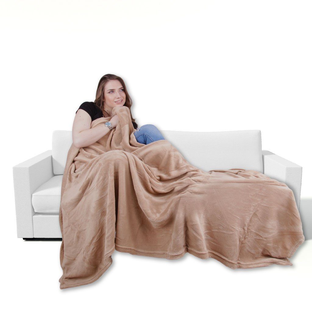 Wohndecke, Bestgoodies, Kuscheldecke Wohndecke, supersofte warme günstig online kaufen
