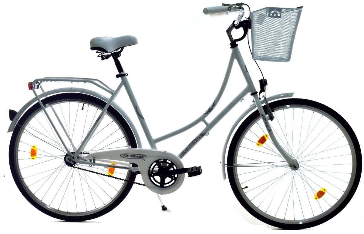 Cityrad 28 ZOLL DAMEN CITY HOLLAND FAHRRAD BIKE Rad Rücktritt STVO Enur Weiß