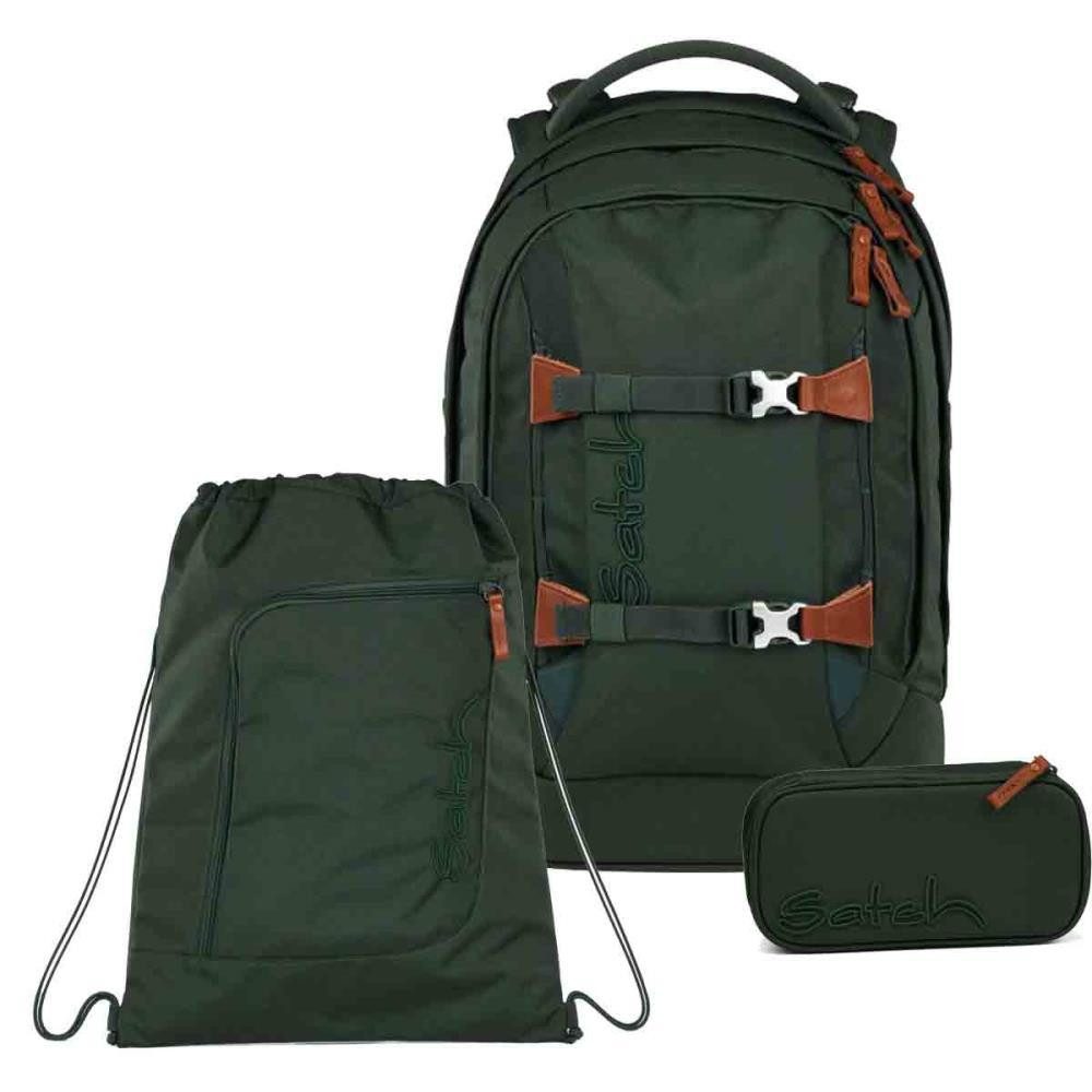 Satch Schulrucksack Pack (3tlg., inkl. Schlamperbox und Sportbeutel)